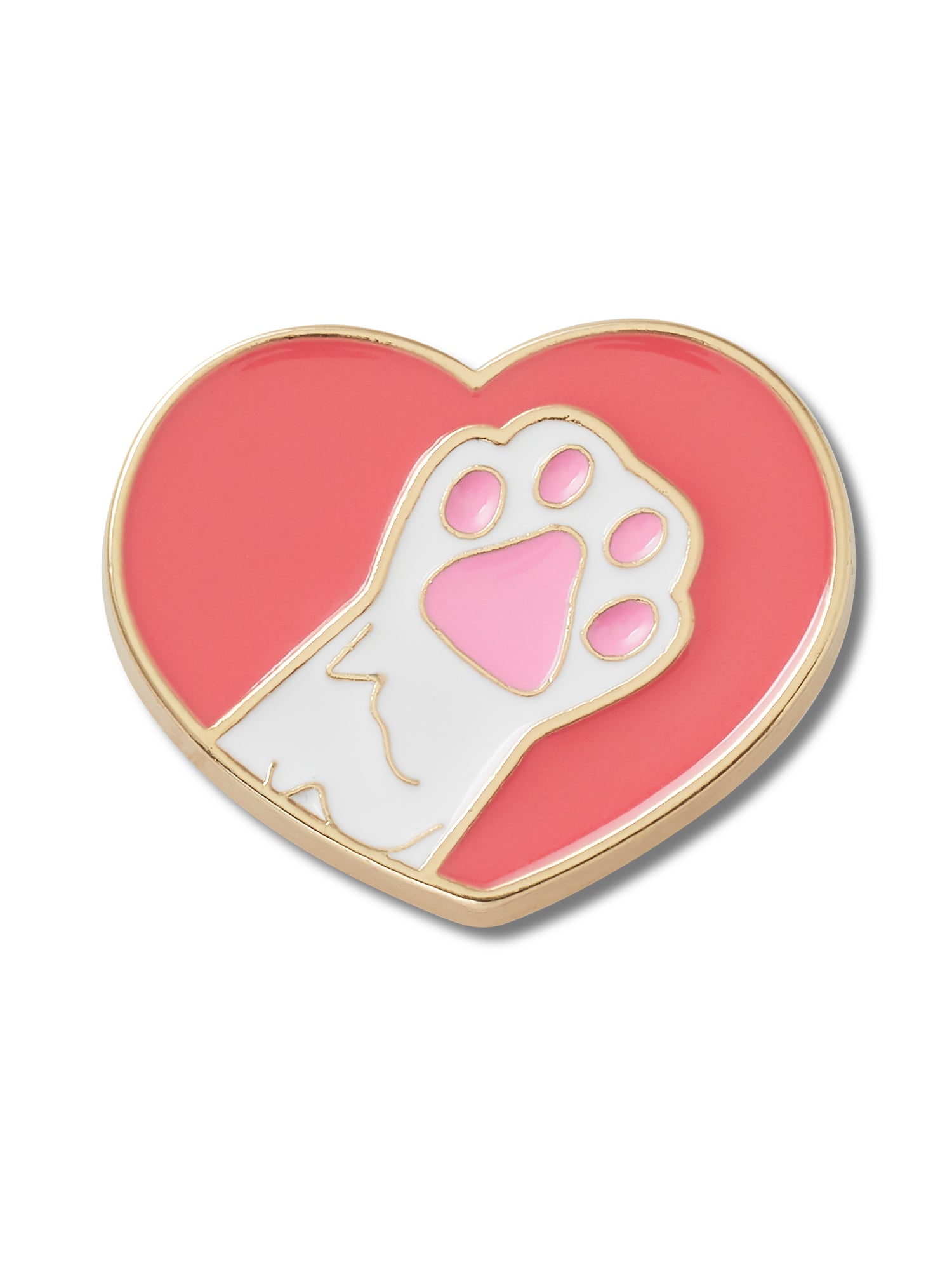 Crocs Jibbitz Heart Cat Toe Bean Charms - Fun & Cute Shoe Accessories for Kids & Adults - Perfect for Customizing Crocs, Sandals & Backpacks - Great for Gifts, Parties & Everyday Wear