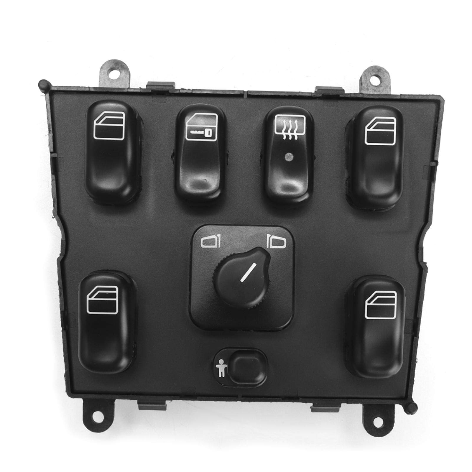 Power Window Master Control Switch for Car - Compatible with Windows Window Switch 1638206610 - Easy Installation & Reliable Performance - Perfect for DIY Auto Repairs & Window Mechanism Upgrades