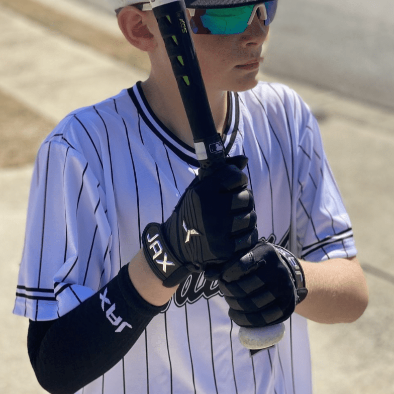 Jax Premium Recovery Arm Sleeve - Black | Compression Support for Post-Workout & Injury Rehabilitation | Ideal for Gym, Running, Tennis & Basketball