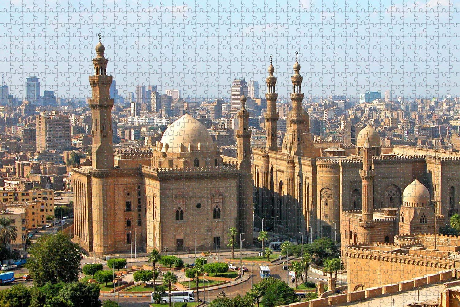 1000-Piece Jigsaw Puzzle for Adults - Mosque of Muhammad Ali in Cairo, Egypt | Challenging Travel Souvenir & Home Decor for Puzzle Lovers