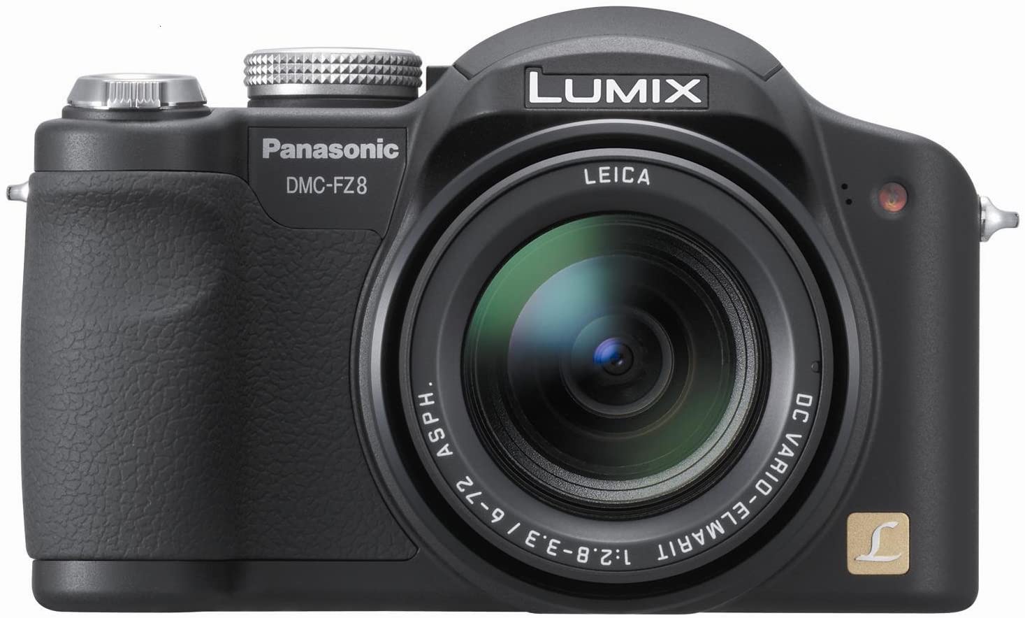 Panasonic Lumix DMC-FZ8K 12.1MP Digital Camera with 18x Optical Zoom - Black | Perfect for Travel Photography, Wildlife Shooting & Vlogging