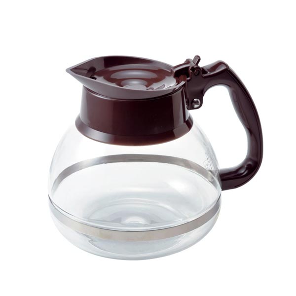 Hario V60 Glass Coffee Decanter - 700ml Pour Over Carafe with Wooden Handle for Drip Brewing - Perfect for Home, Office & Specialty Coffee Shops