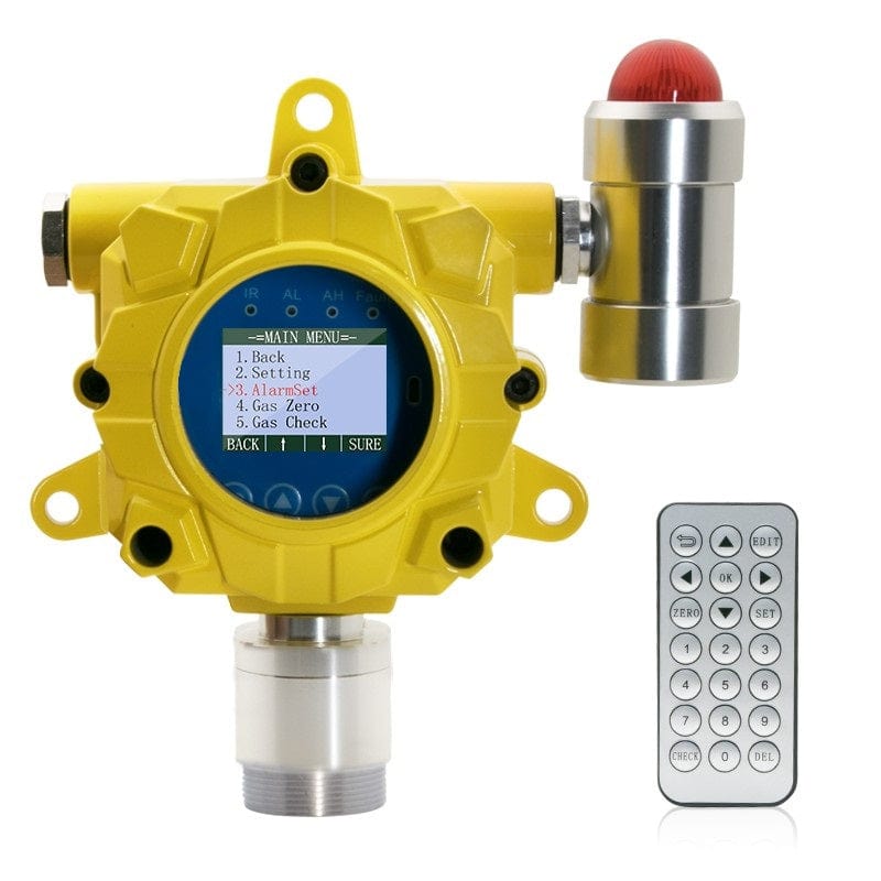 Combustible Gas Detector EX LEL - Wall Mounted Gas Leak Alarm with NIST Calibration Certificate | Home & Industrial Safety for Kitchen, Garage, and Workshop