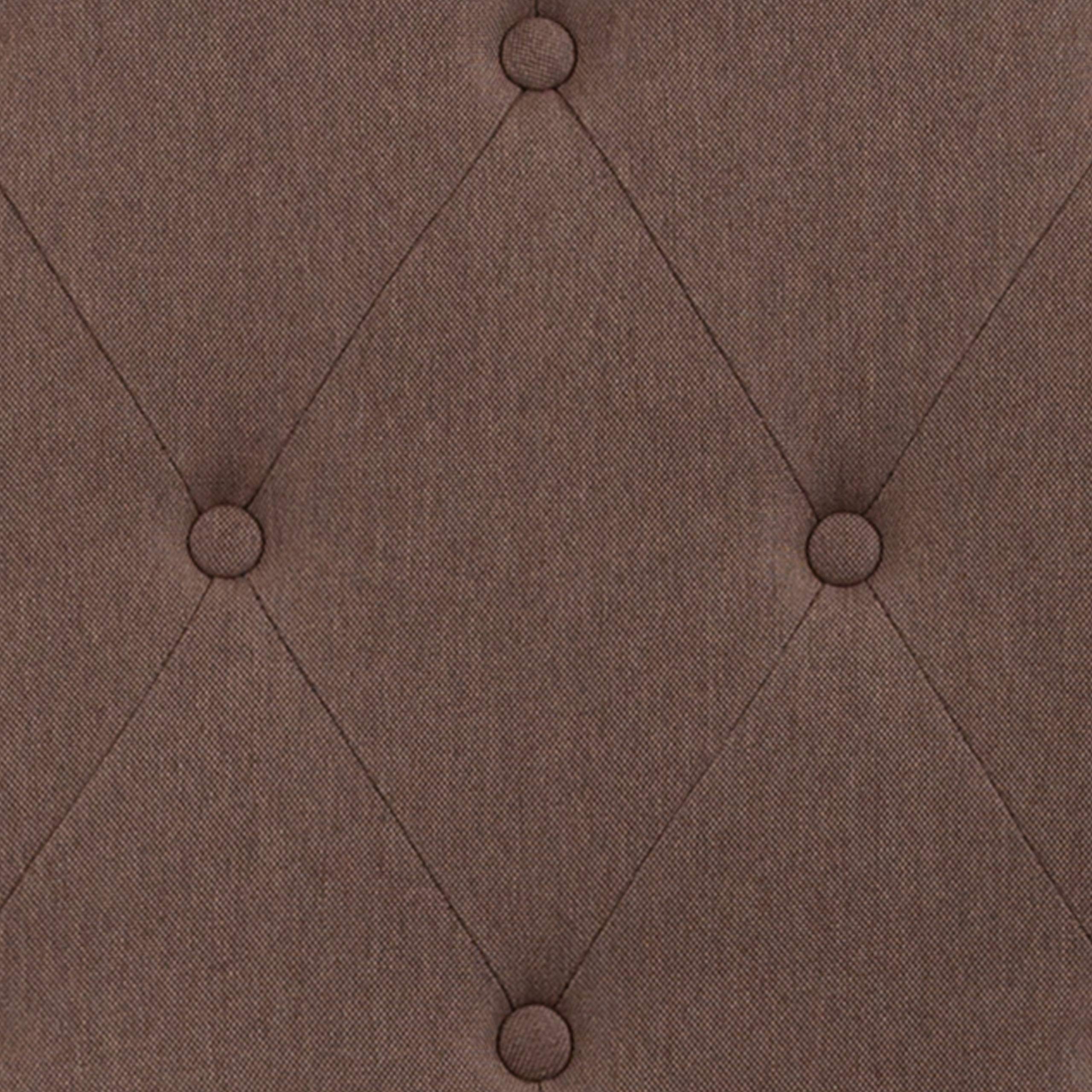 Flash Furniture Cambridge Tufted Upholstered Queen Size Headboard in Camel Fabric - Luxurious Bedroom Upgrade for Master Suite or Guest Room Decor