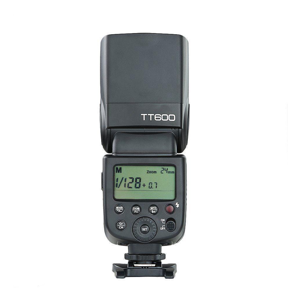 Godox TT600 2.4G Wireless Flash Speedlite with HSS - Compatible with Canon Nikon Sony & More - Perfect for Portrait, Wedding & Event Photography (Demo Stock)