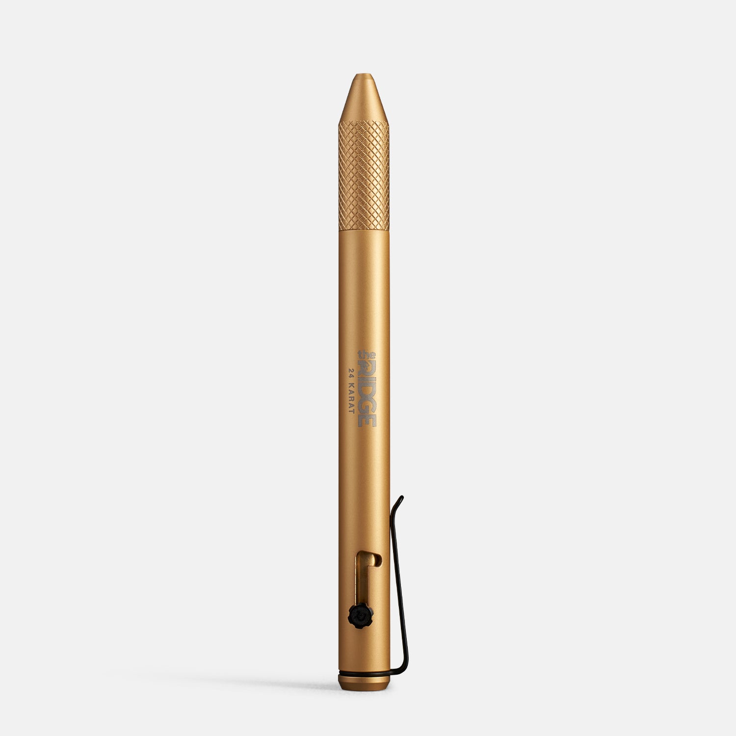 Premium Ridge Bolt Action Pen - 24K Gold Plated Tactical EDC Pen for Writing, Gifts & Everyday Carry | Perfect for Office, Travel & Outdoor Adventures