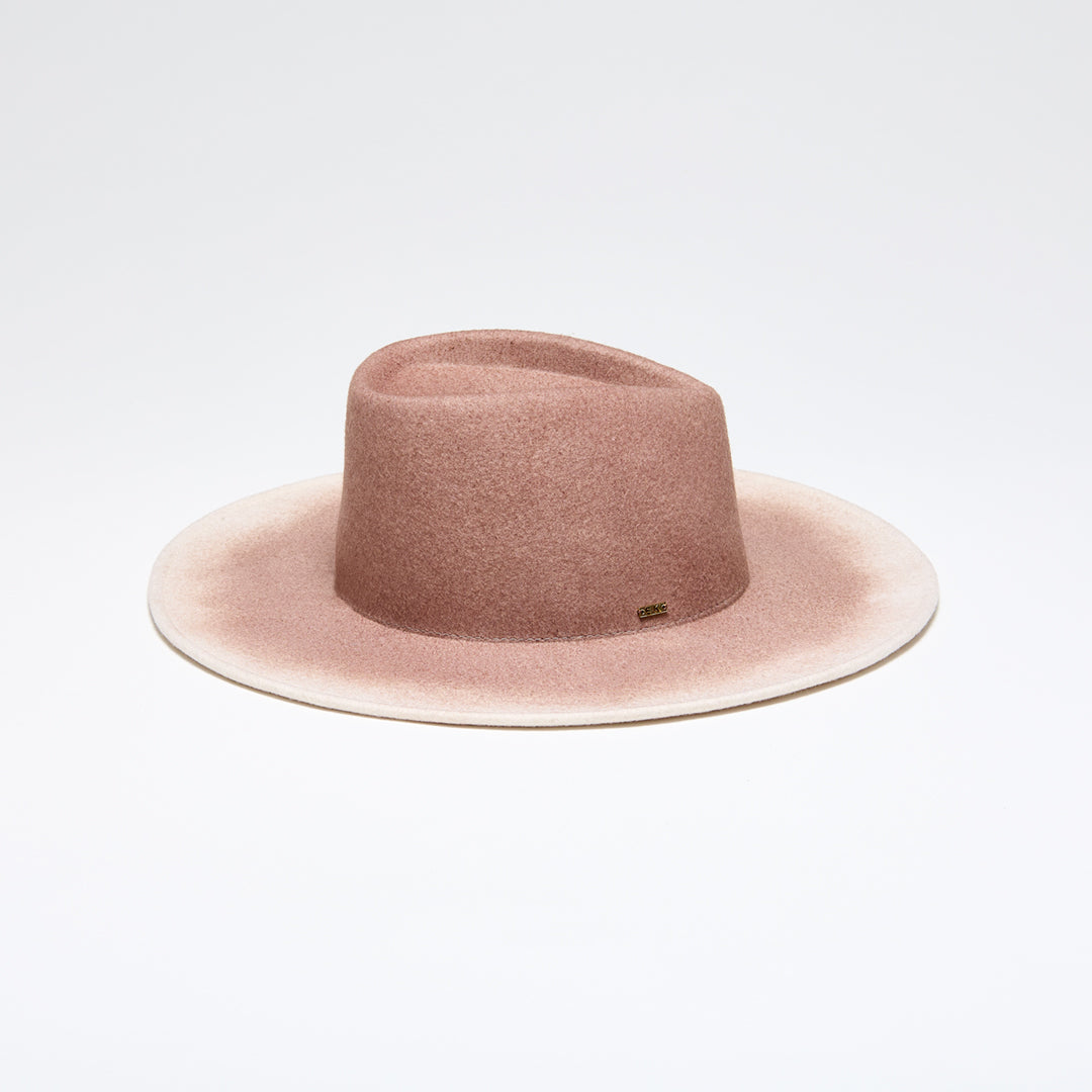Stylish Harlowe Gradient Print Fedora Hat for Men & Women - Perfect for Outdoor Events, Parties, and Fashion Accessories