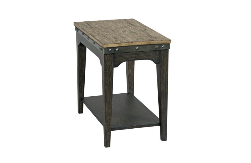 Plank Road Collection Coffee Table and End Table Set - Rustic Wooden Side Tables for Living Room, Bedroom, or Office Decor