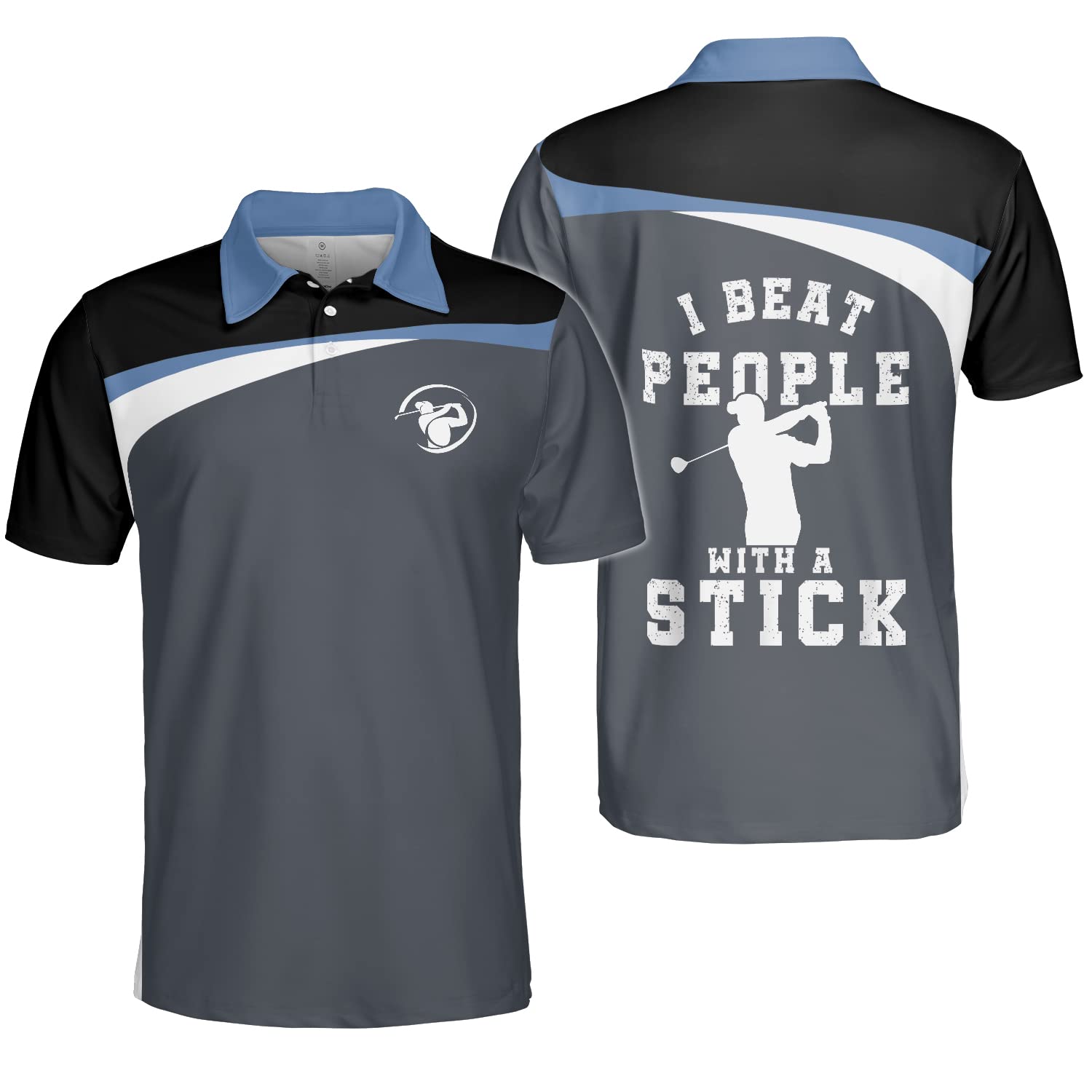 Men's Polo Shirts & Golf Shirts - Moisture Wicking Dry Fit Performance Shirts for Golf, Casual Wear & Outdoor Activities - Perfect Gift for Golfers