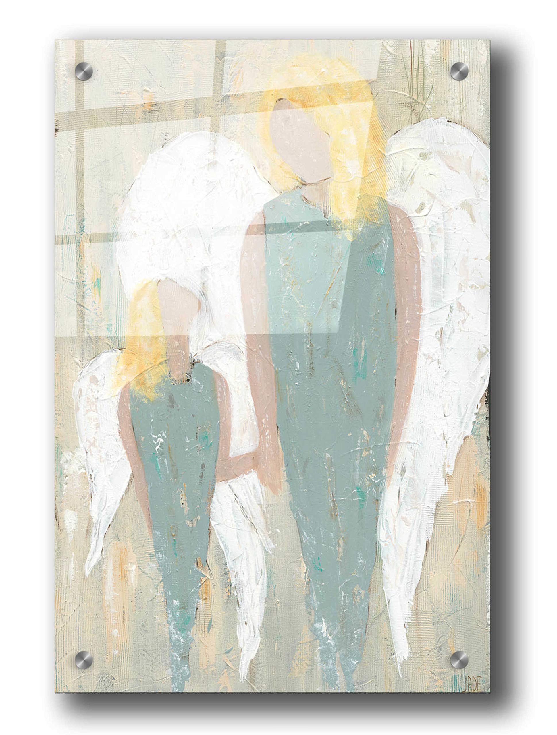 Epic Art 'Safe Haven III' by Jade Reynolds - Acrylic Glass Wall Art 24x36 Inches - Perfect for Living Room, Bedroom & Office Decor