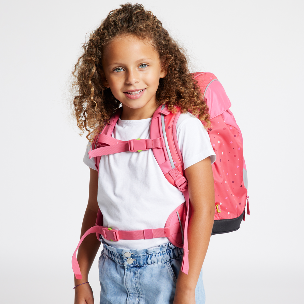 Ergobag Prime School Backpack for Kids - Lightweight & Ergonomic Design with Horse DreamBear Print - Perfect for School, Travel & Daily Use