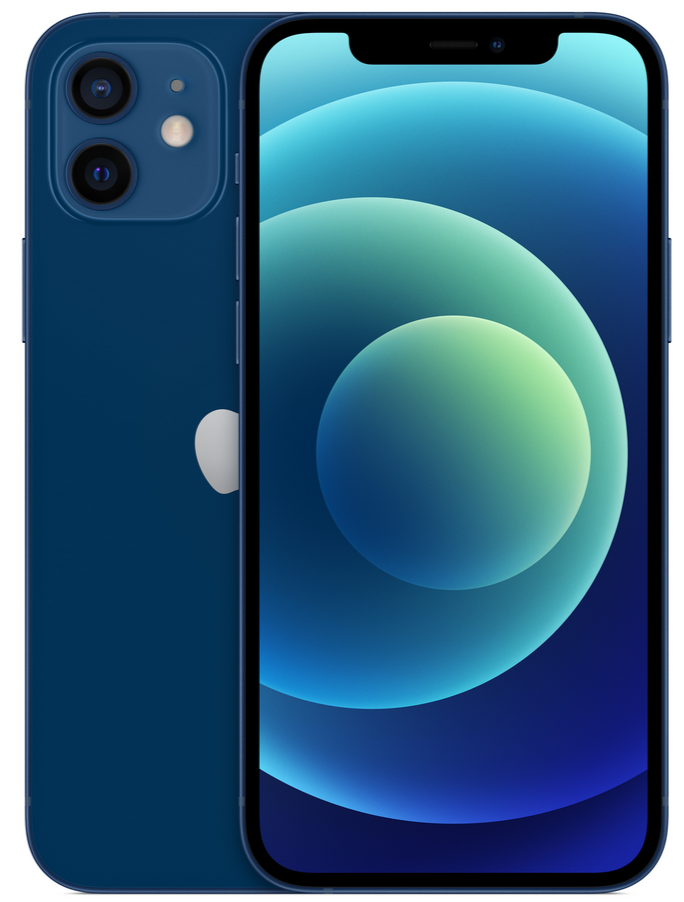 Apple iPhone 12 Mini 128GB Unlocked Smartphone - Blue | 5G Ready, Super Retina XDR Display, Dual Camera | Perfect for Travel, Business & Everyday Use
