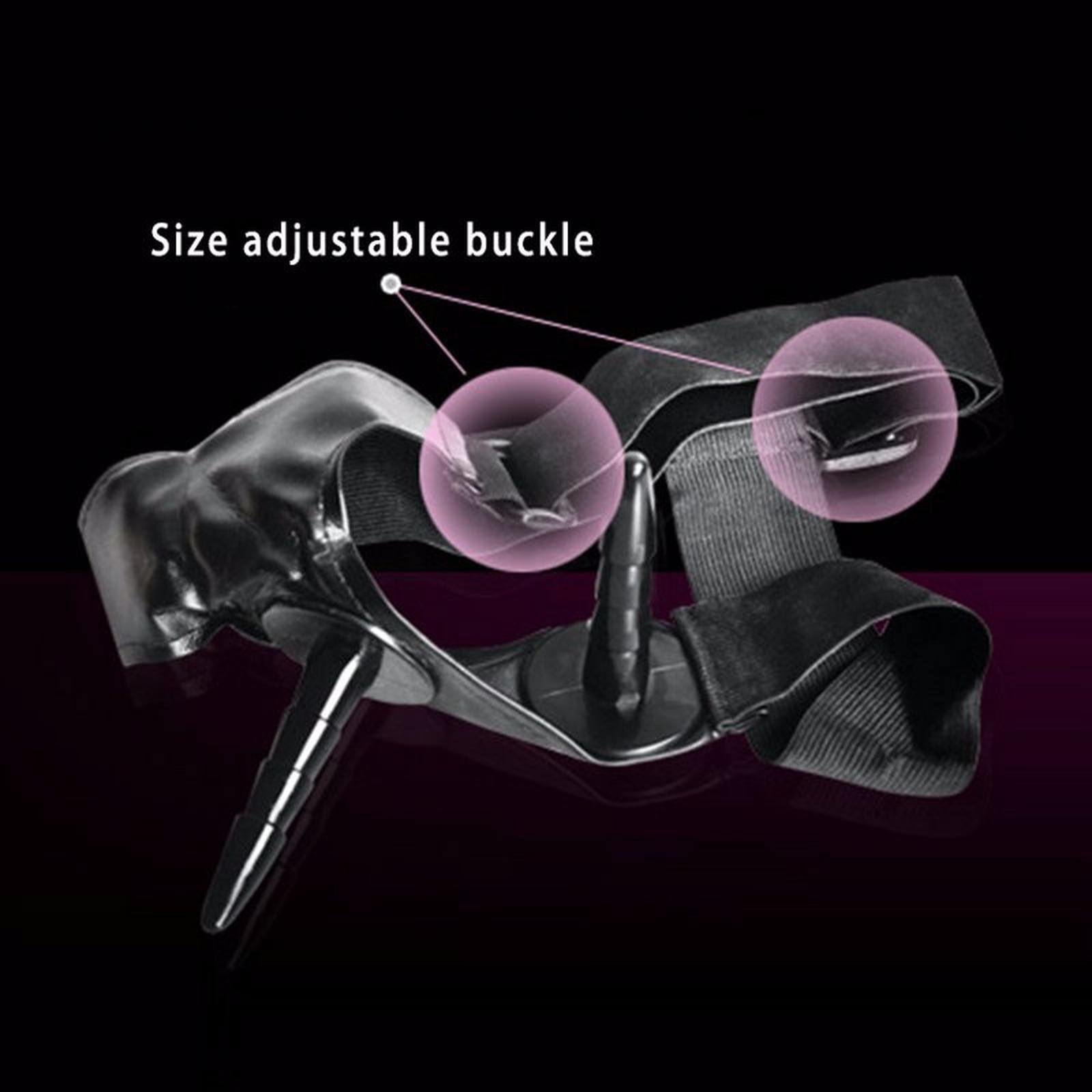 Realistic Silicone Strap-On Dildo Harness Kit - Wearable Adult Sex Toy for Women, Couples & Lesbian Play - Perfect for Solo Masturbation, Couples Bonding & LGBTQ+ Intimacy