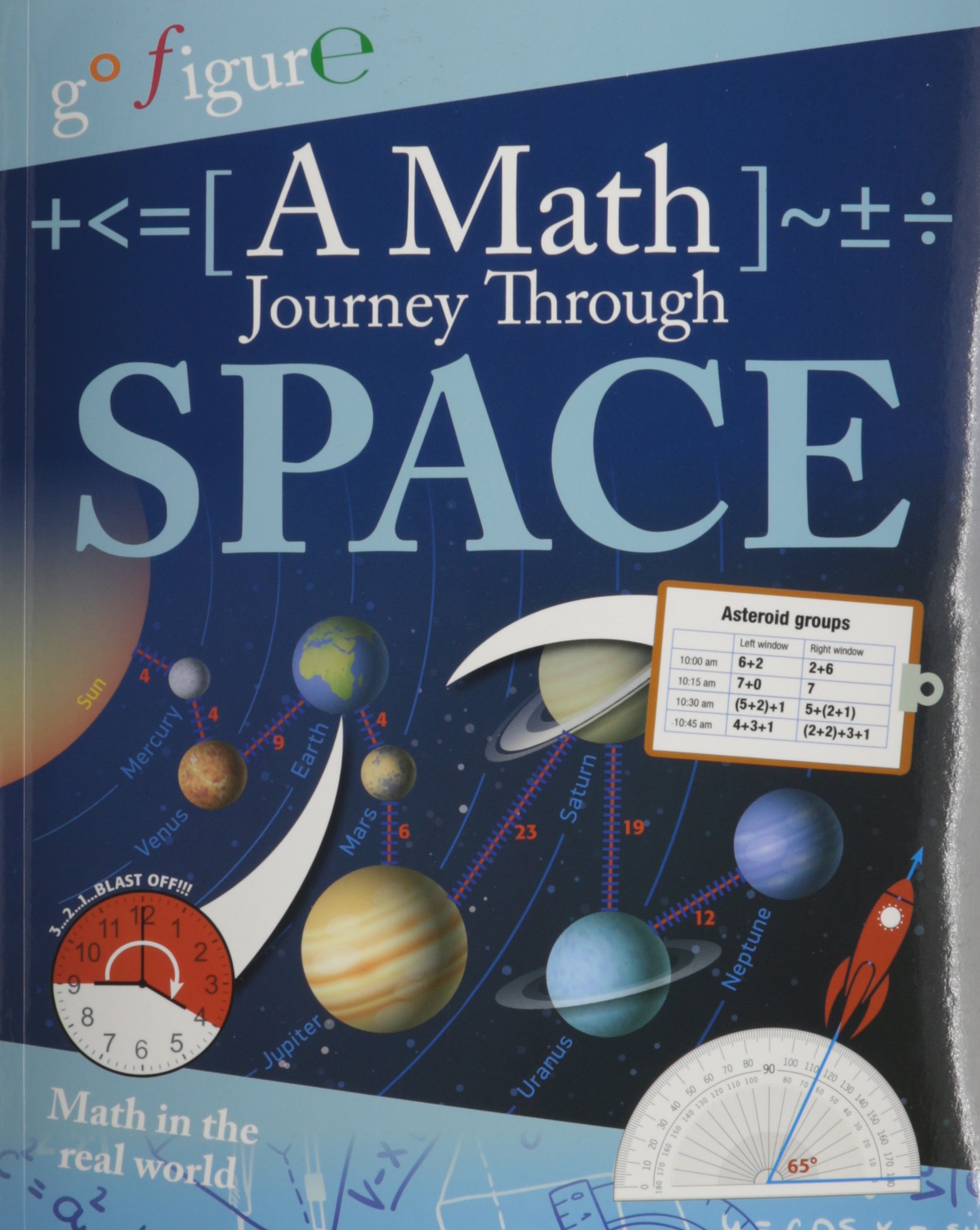 Go Figure! A Math Journey Through Space - Fun STEM Learning Book for Kids | Educational Space Adventure for Classroom & Homeschool
