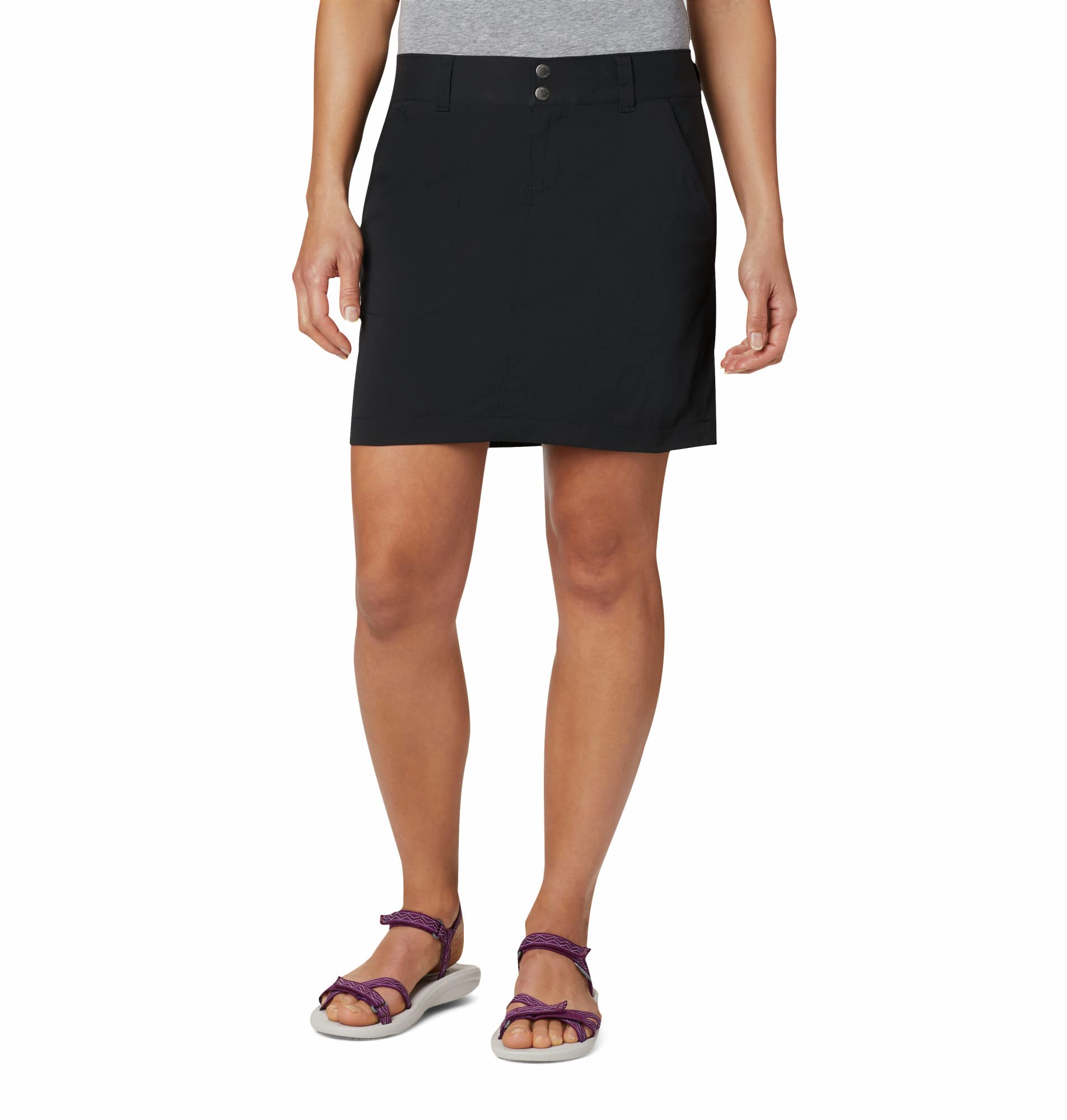 Columbia Women's Tidal Skort - Quick-Dry Hiking Skirt with Built-in Shorts for Outdoor Adventures, Running & Travel