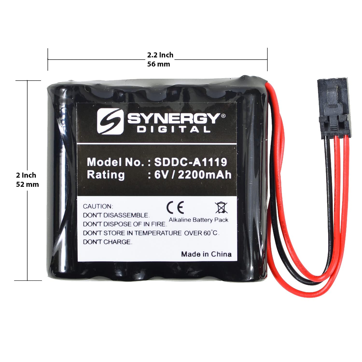 Synergy Digital Stanley Security Systems VPDBB Door Lock Battery Combo-Pack - 4 x SDDC-A1119 Batteries Included | Secure Your Home & Business Entryways