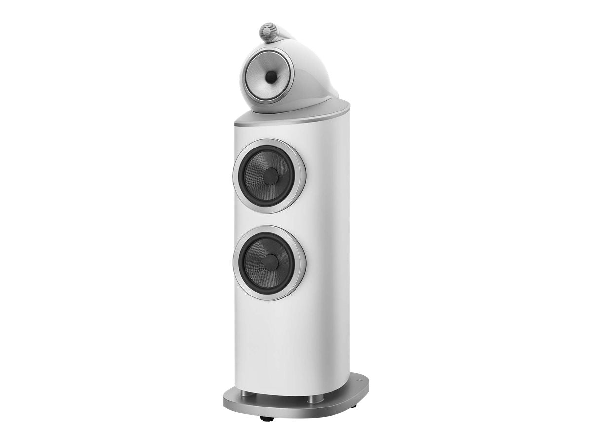Bowers & Wilkins 802 D4 Premium Floorstanding Speakers (Pair) - High-End Audio for Home Theater & Music Listening