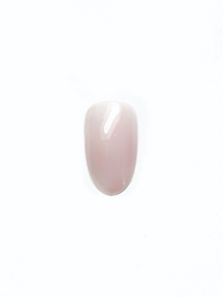 NT 06 Rose Quartz Press On Nails - Natural Looking Fake Nails with Floral Design for Women | Perfect for Weddings, Parties & Special Occasions