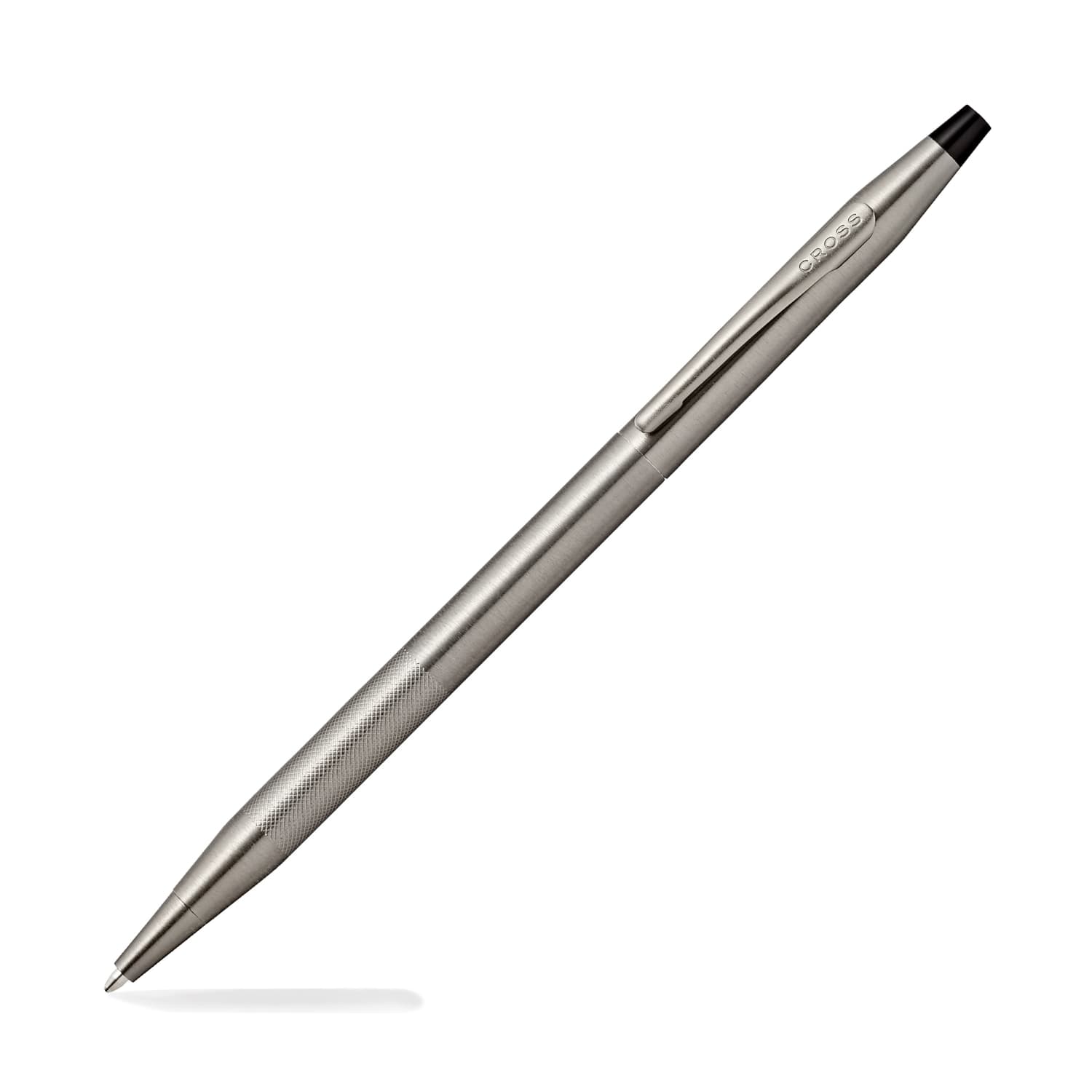Cross Classic Century Ballpoint Pen - Titanium Gray with Micro Knurl Grip - Premium Writing Instrument for Office, School & Business Gifts