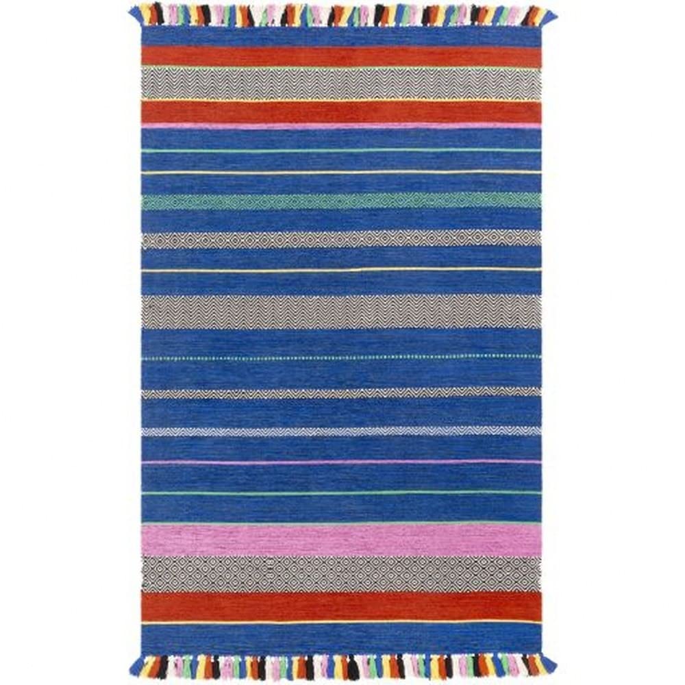 Surya TRZ3004-46 Trenza Handwoven Area Rug 4' x 6' - Soft Bohemian Style Floor Covering for Living Room, Bedroom & Dining Room Decor