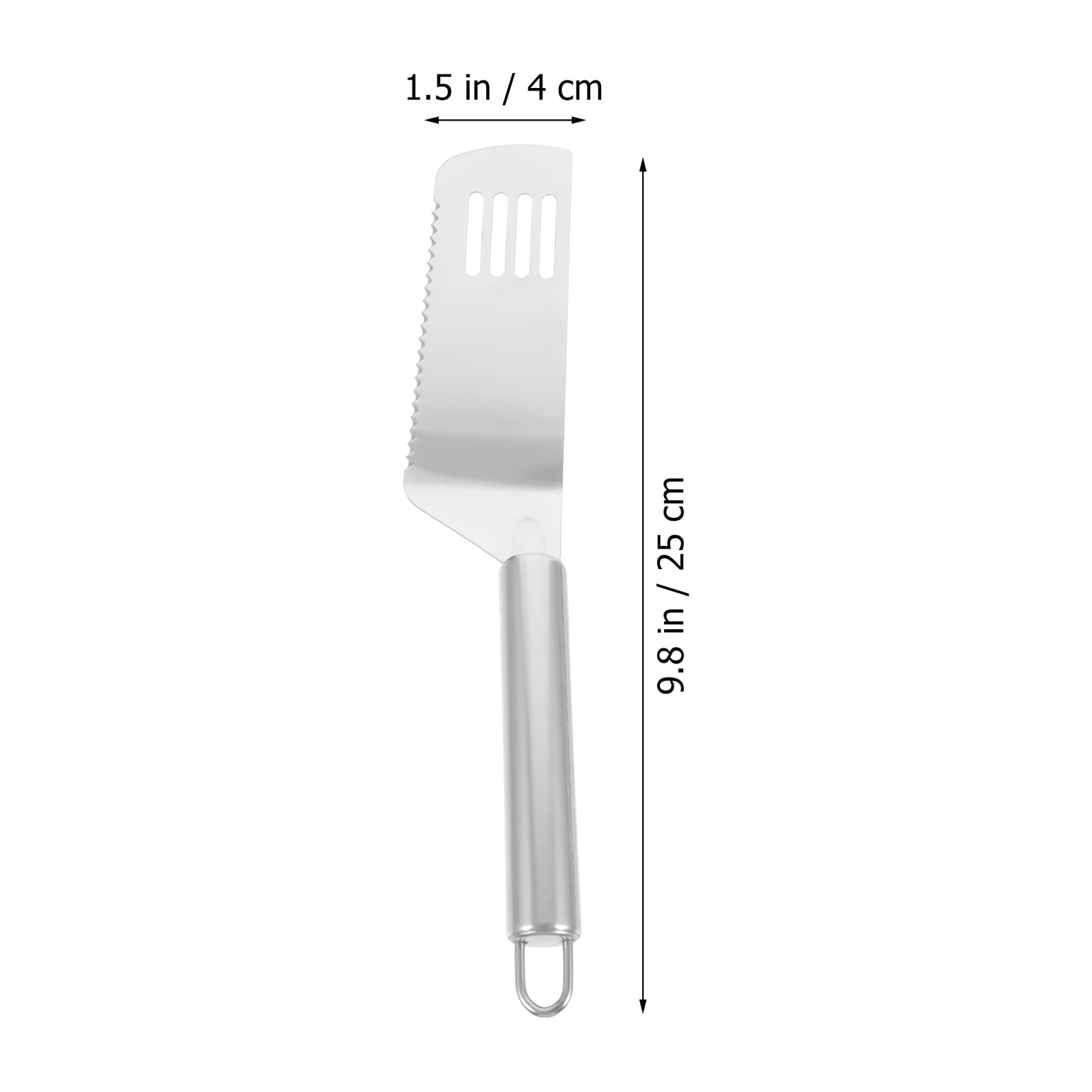2-Piece Stainless Steel Cake Spatula Set - Baking Spatula for Cake Decorating, Icing, and Transfer - Durable Kitchen Tools for Home Bakers (Perfect for Birthday Cakes, Wedding Cakes, and Dessert Decorating)