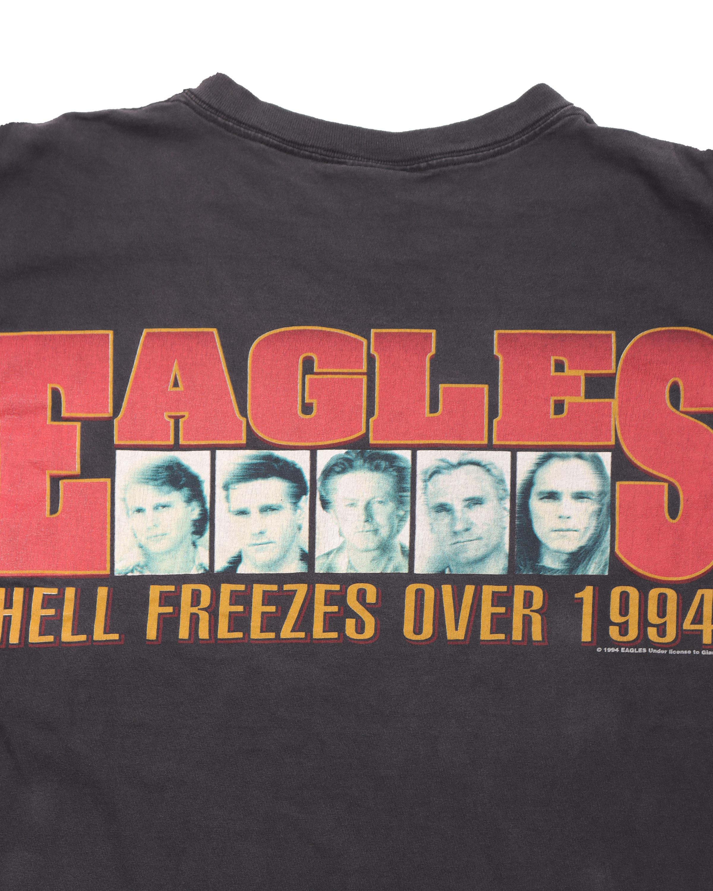 Vintage 1994 Eagles 'Hell Freezes Over' Tour T-Shirt - Classic Band Merch for Concerts & Music Fans | Perfect Gift for Rock Lovers