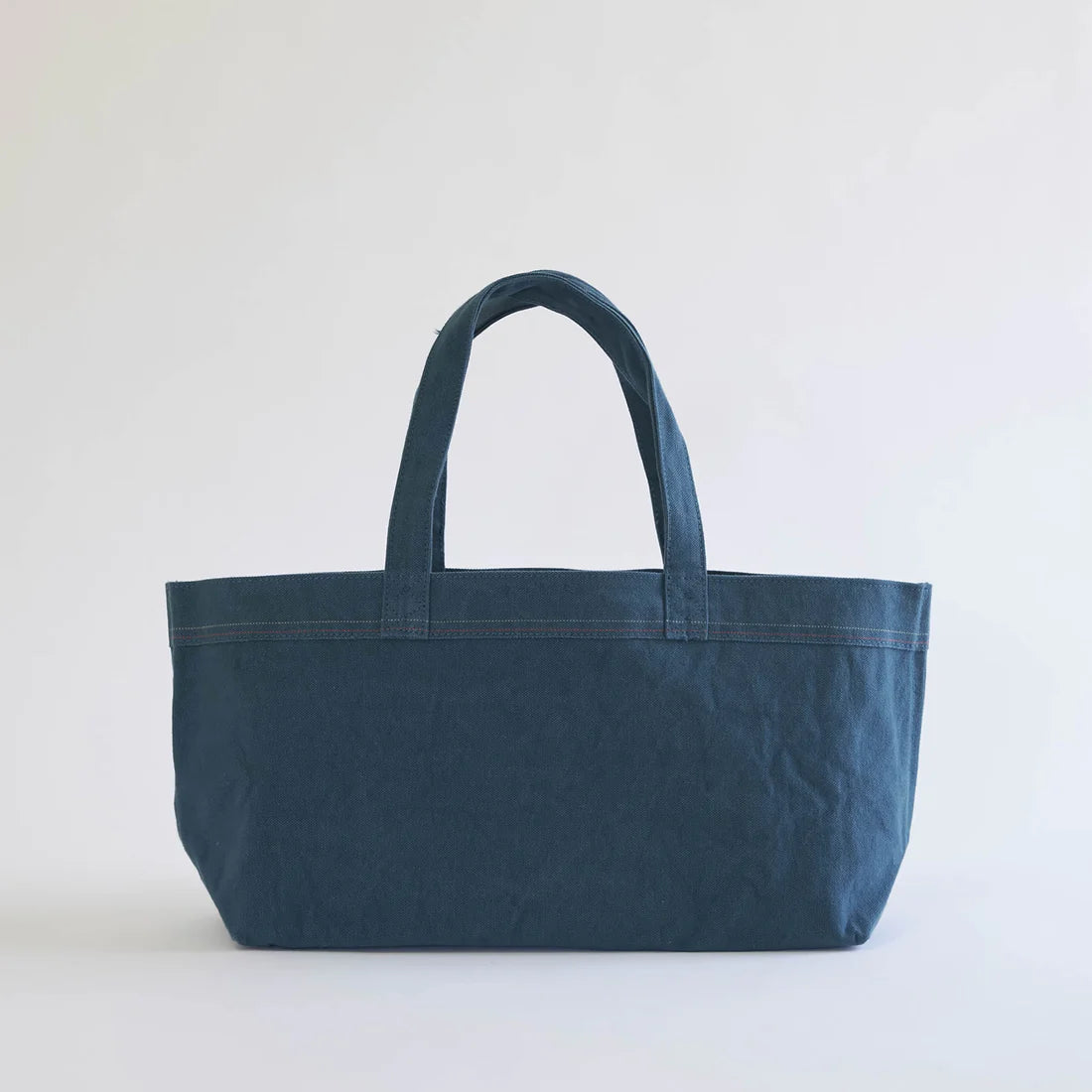 Kurashiki Hampu Selvedge Canvas Tote Bag - Rust Blue Japanese Canvas Tote Bag for Work, Travel & Everyday Use | Durable & Stylish Shoulder Bag