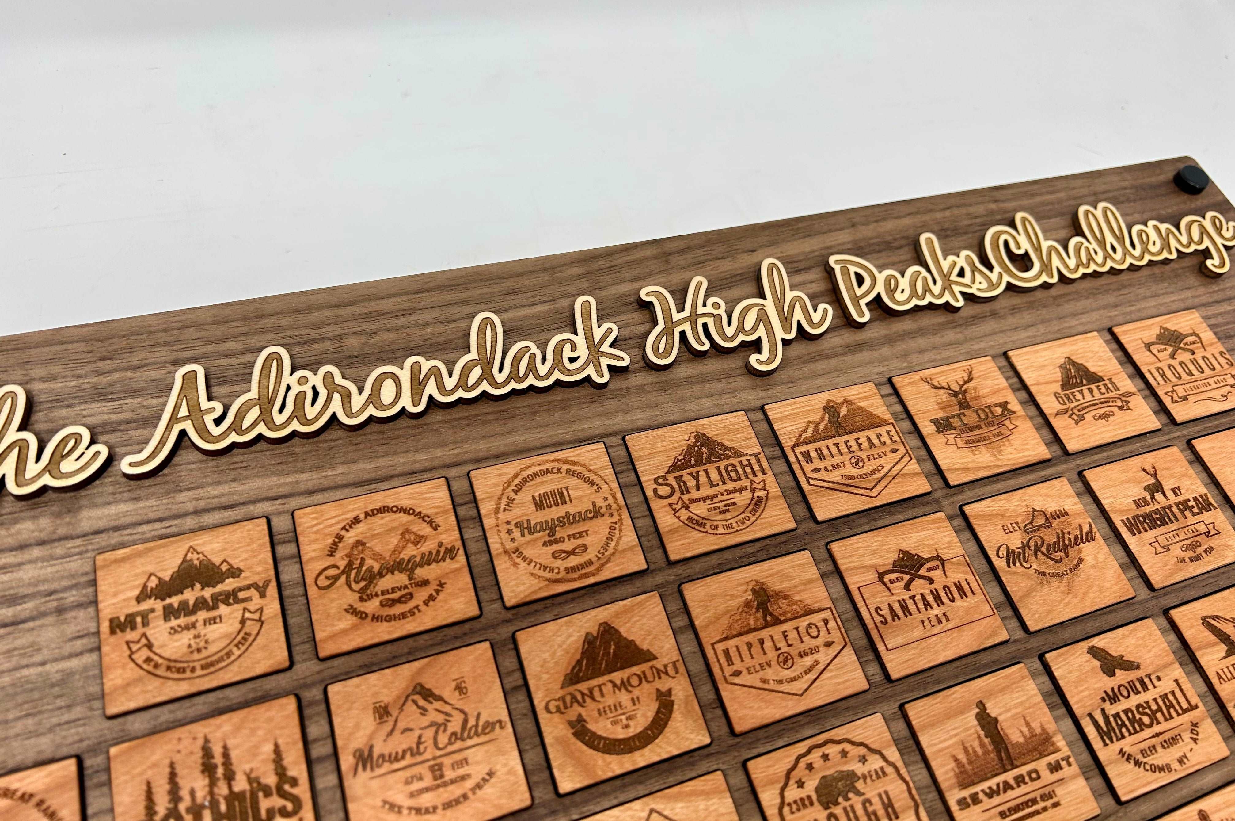 Adirondack 46er High Peaks Hiking Challenge Tracker - Collector's Edition for ADK Mountain Climbing Enthusiasts | Perfect for Hiking Logs & Adventure Journaling