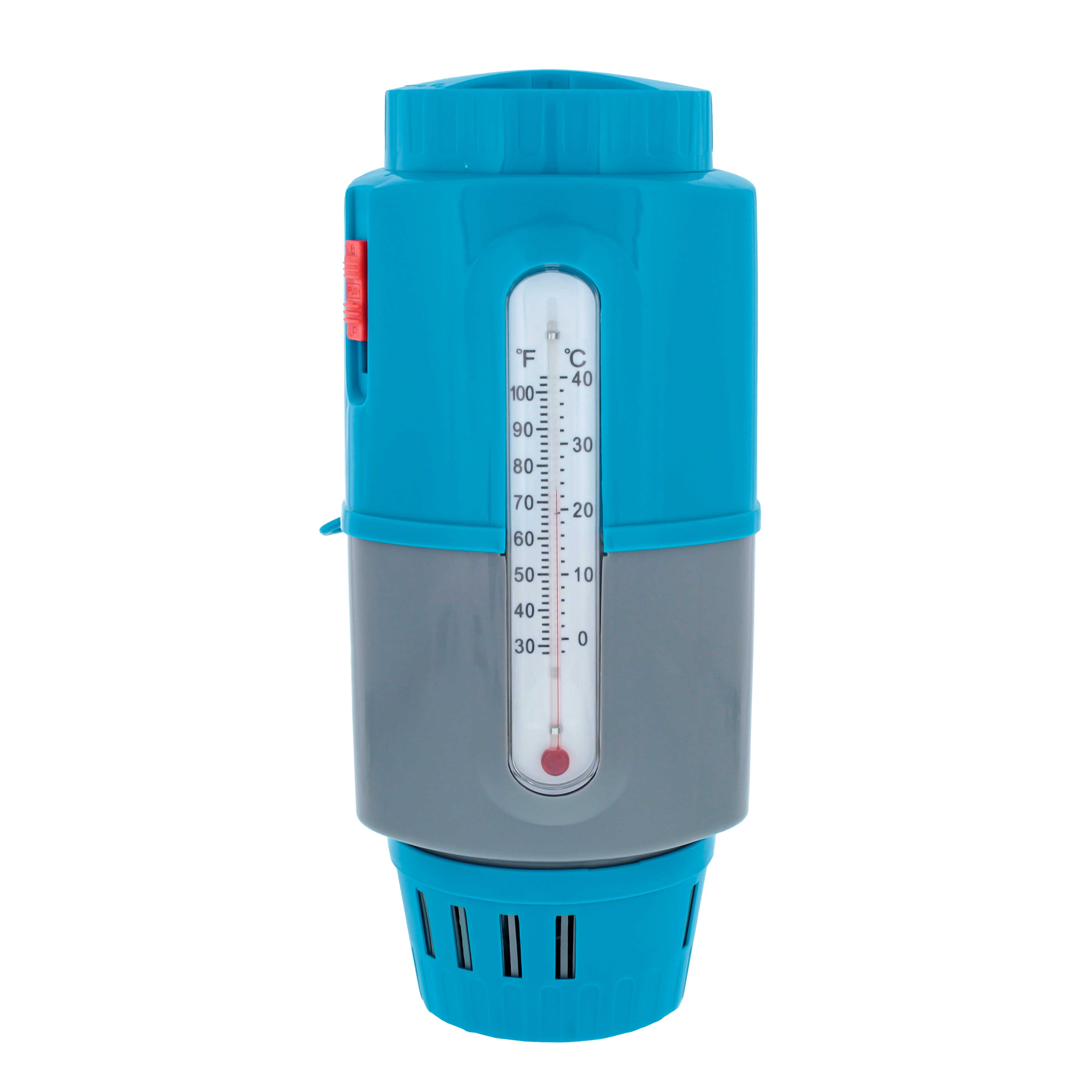 Deluxe Pool Chlorine Floater Dispenser for Inground & Above Ground Pools - 3 Tablet Floating Chemical Dispenser (4