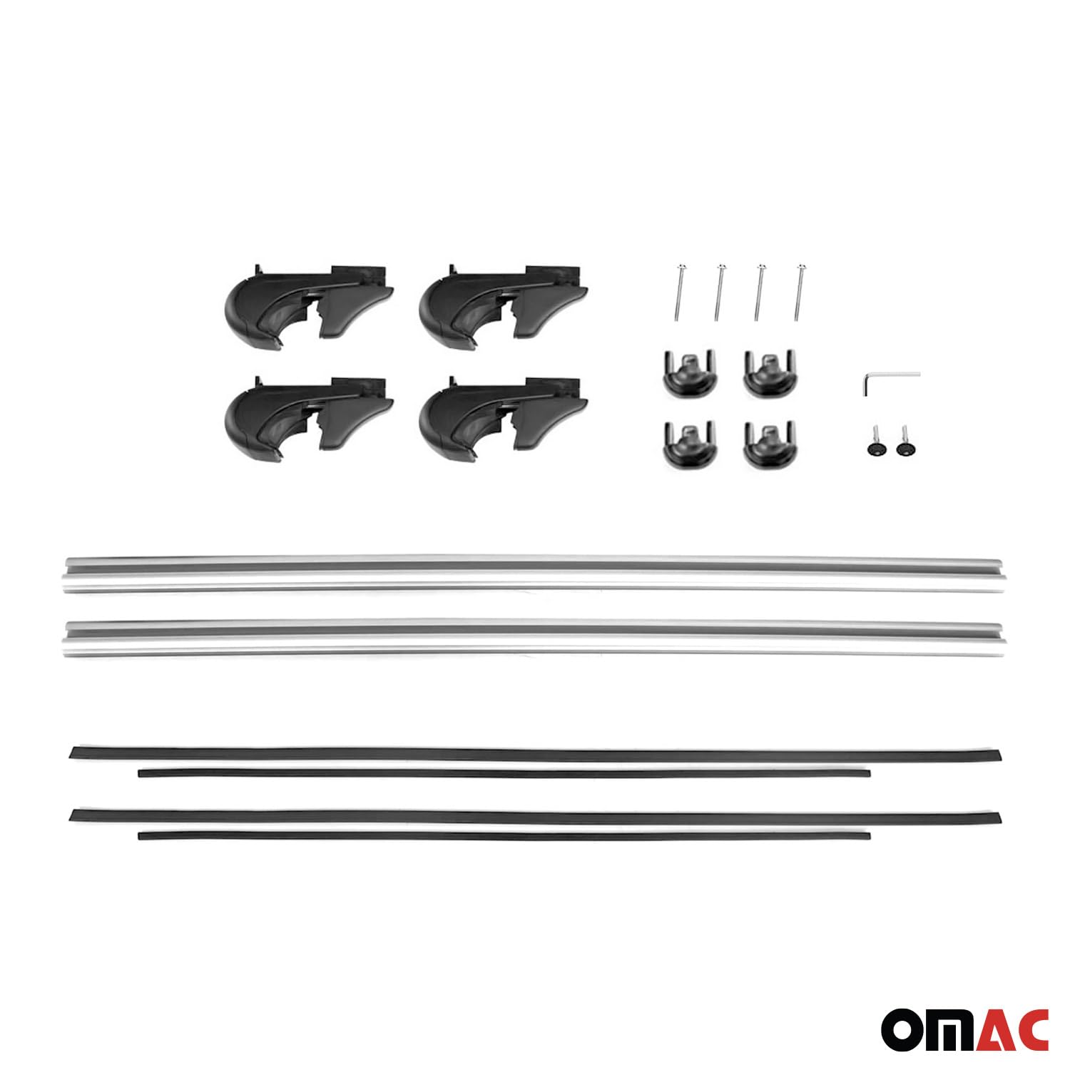 Lockable Roof Rack Cross Bars for Chevrolet Trax 2013-2022 | Heavy Duty Luggage Carrier | Black Powder Coated | Secure Cargo Transport for Camping, Road Trips & Outdoor Adventures