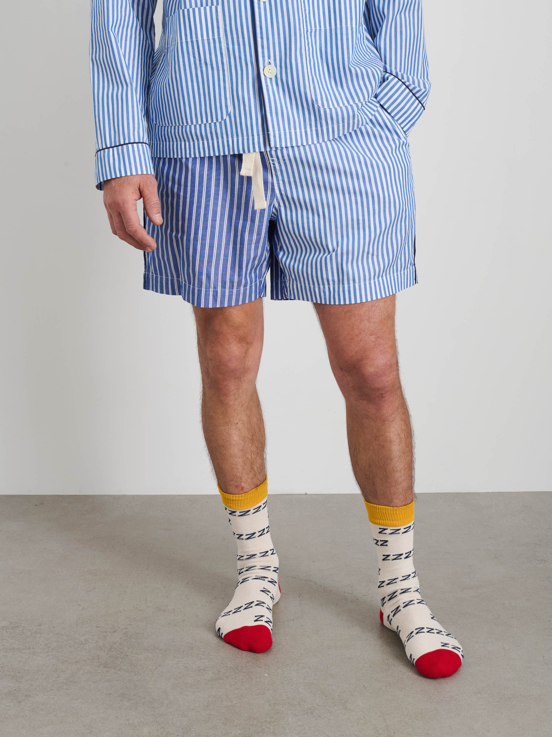 P'Jimmies Women's Striped Sleep Shorts - Soft & Comfortable Lounge Pajama Shorts for Nightwear, Relaxing at Home, and Summer Sleepwear