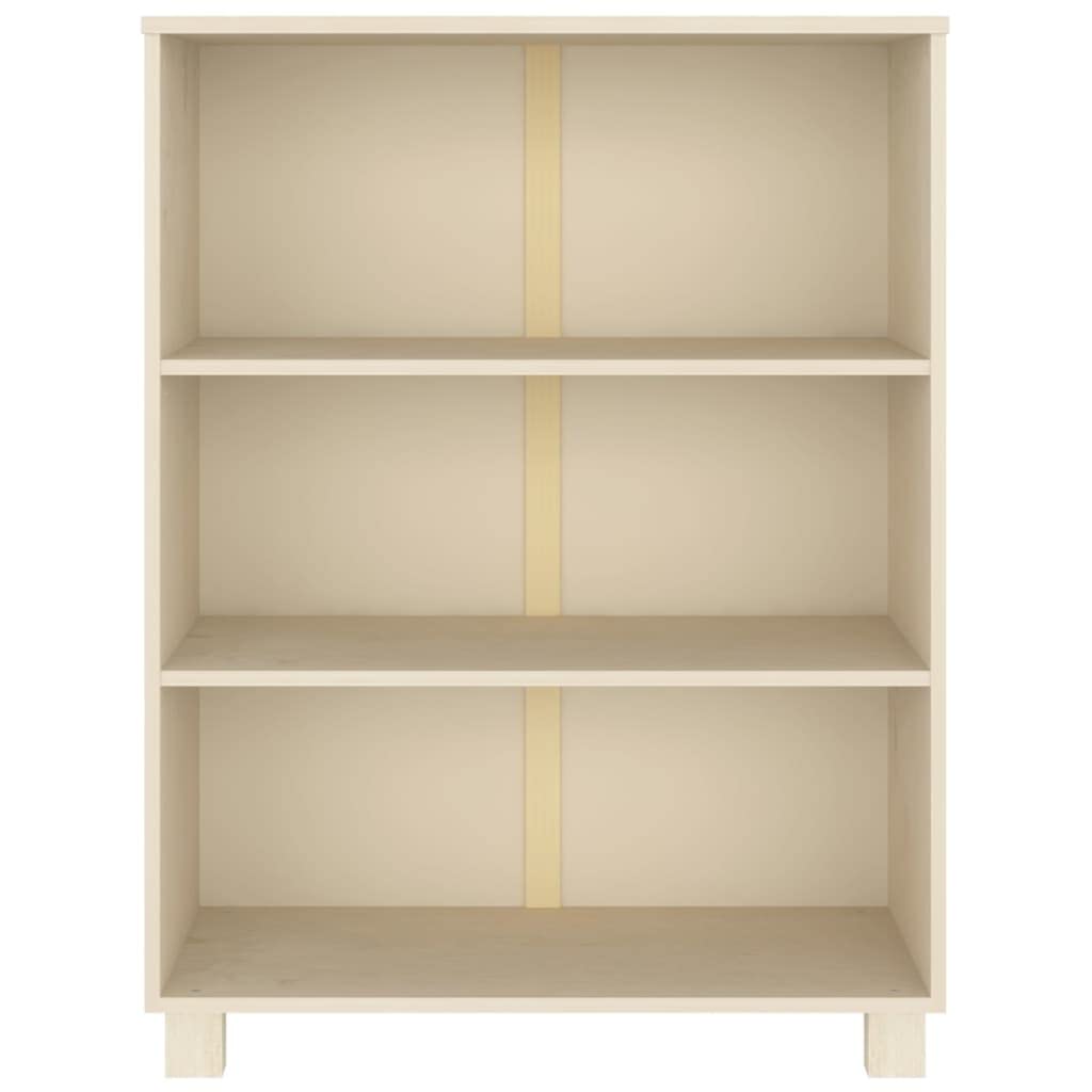 Solid Wood Pine Bookcase - 33.5