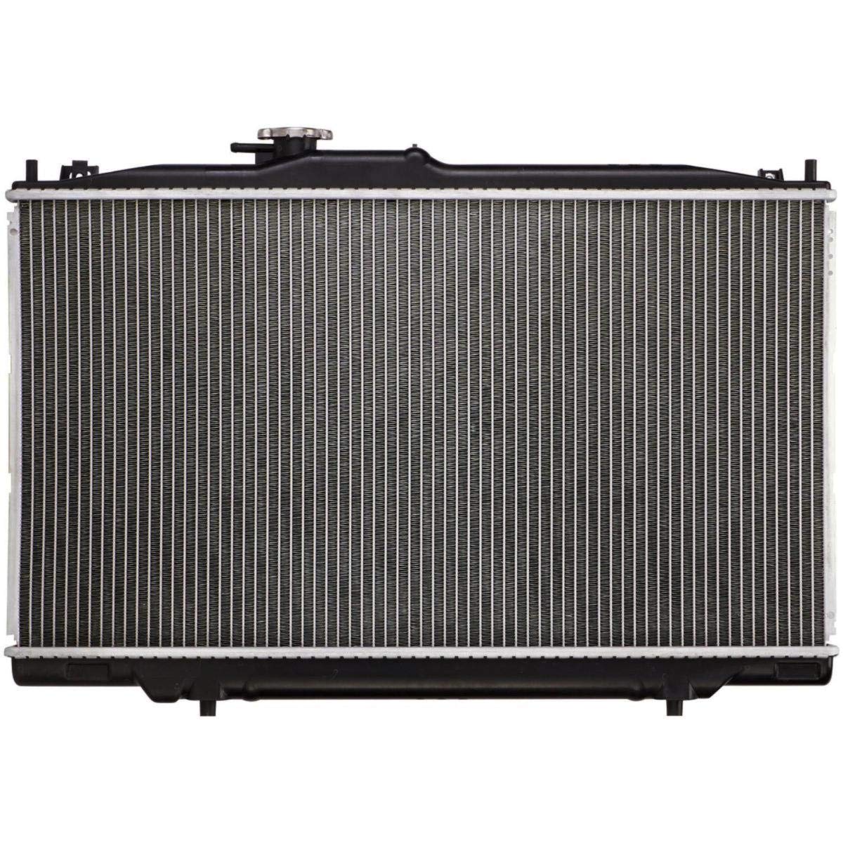 Nimeinifa 16mm Core AT Aluminum/Plastic Radiator 1 Row - Compatible with 1998-2002 Honda Accord 2.3L L4 Engine with Oil Cooler - High Performance Cooling Solution for Daily Driving & Hot Weather Conditions