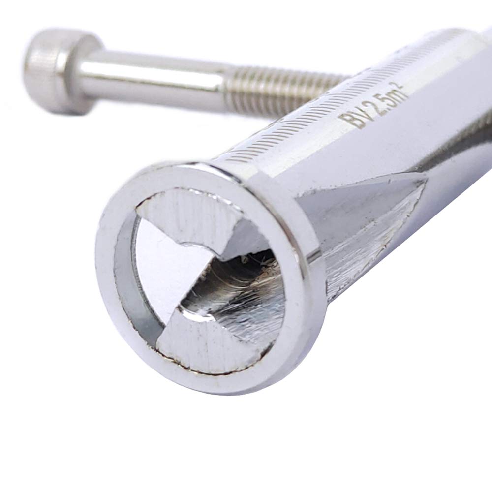 2 in 1 Wire Stripping and Twisting Tool - Electrical Drill & Manual Wire Stripper with Cable Nut Twister, Precision Wire Cutter for Universal Quick Connector Terminals (2.5 Square) - Perfect for Electricians, DIY Projects, and Home Electrical Repairs