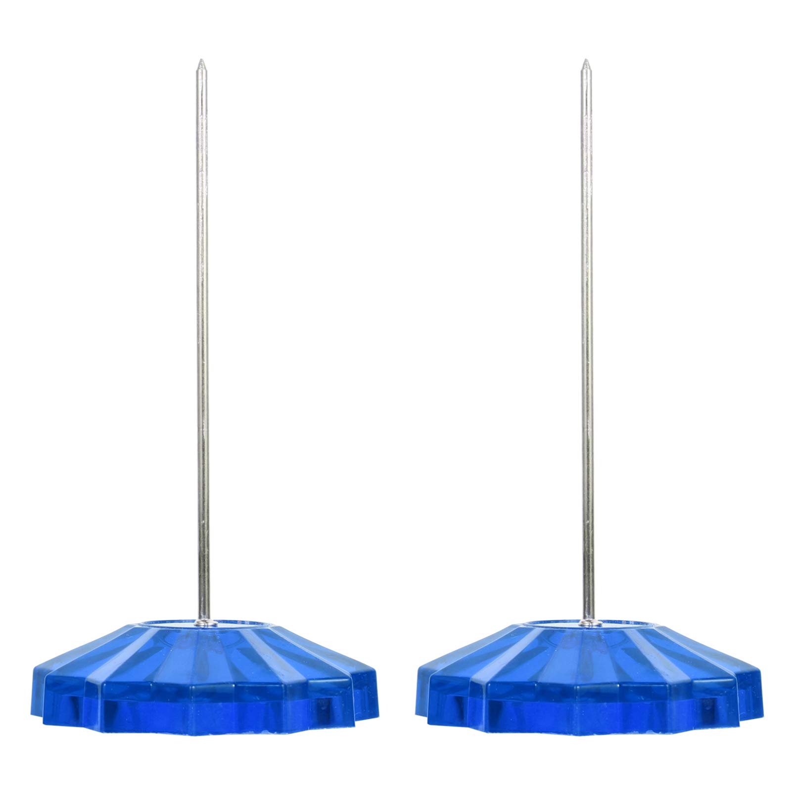 2pcs Stainless Steel Restaurant Receipt Holder - Bill Fork Check Spindle Note Spike for Desk Organization | Perfect for Cashiers, Waiters & Office Use
