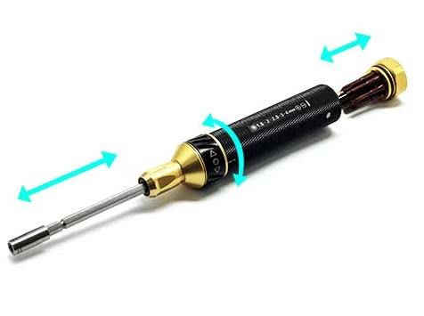 Scorpion High Performance Ratchet Screwdriver Set - Professional Hand Tool Kit for DIY, Home Repair & Automotive Maintenance