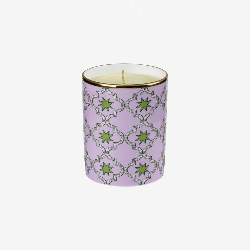 Ginori 1735 Profumi Luchino Scented Candle - La Gazelle D'Or Marrakech Fragrance for Home Decor, Luxury Gifts & Romantic Ambiance