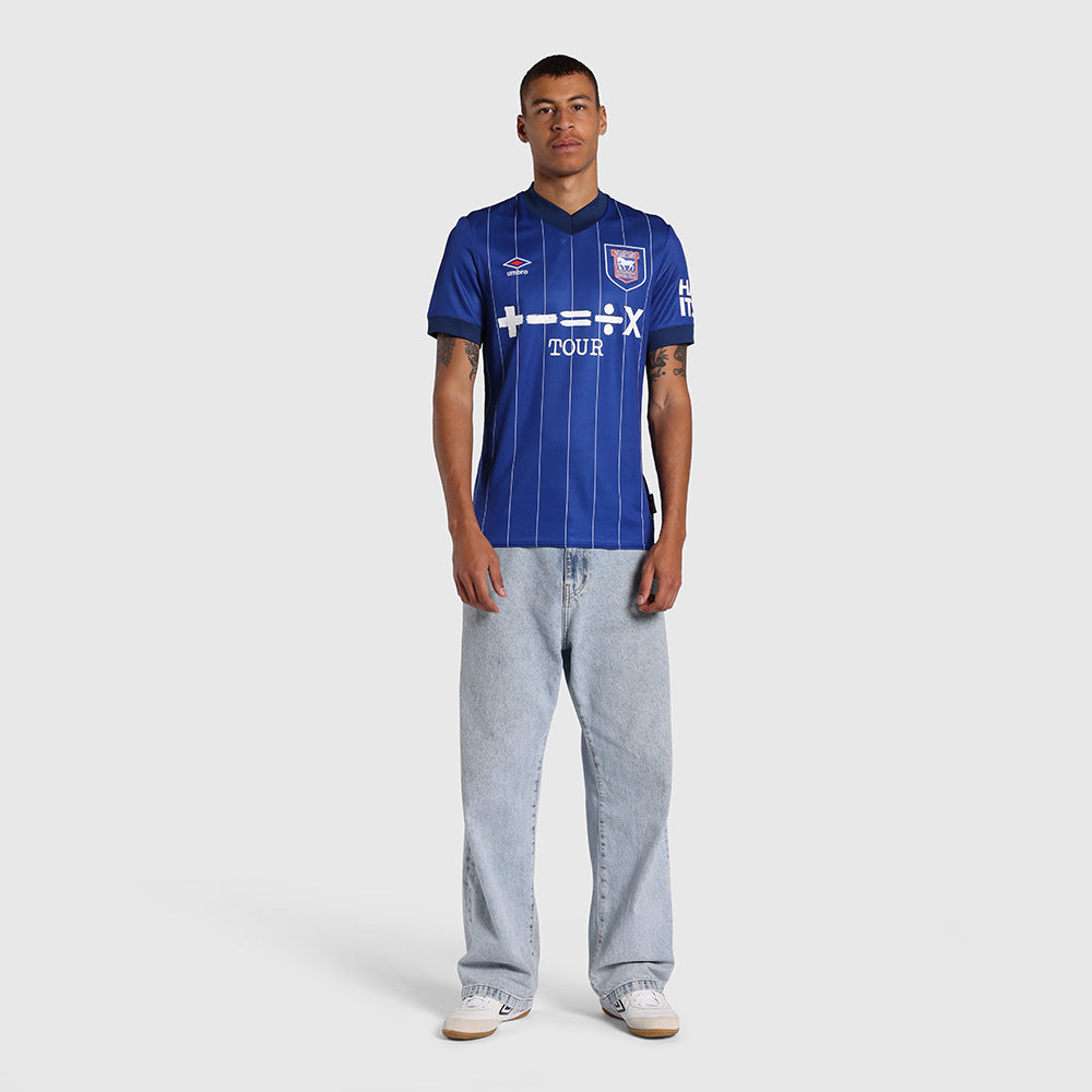 Official Ipswich Town FC 2024/2025 Home Jersey - Authentic Football Shirt for Fans & Players - Perfect for Matchdays, Training & Gameday Support