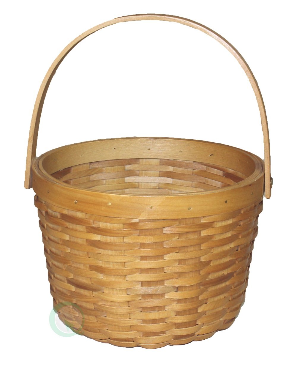 Vintage Small Chip Apple Picking Basket - Handwoven Rustic Fruit Harvesting Basket for Farmers Market, Apple Orchards & Farmhouse Decor - Perfect for Apple Picking, Berry Harvesting & Country Style Home Decor