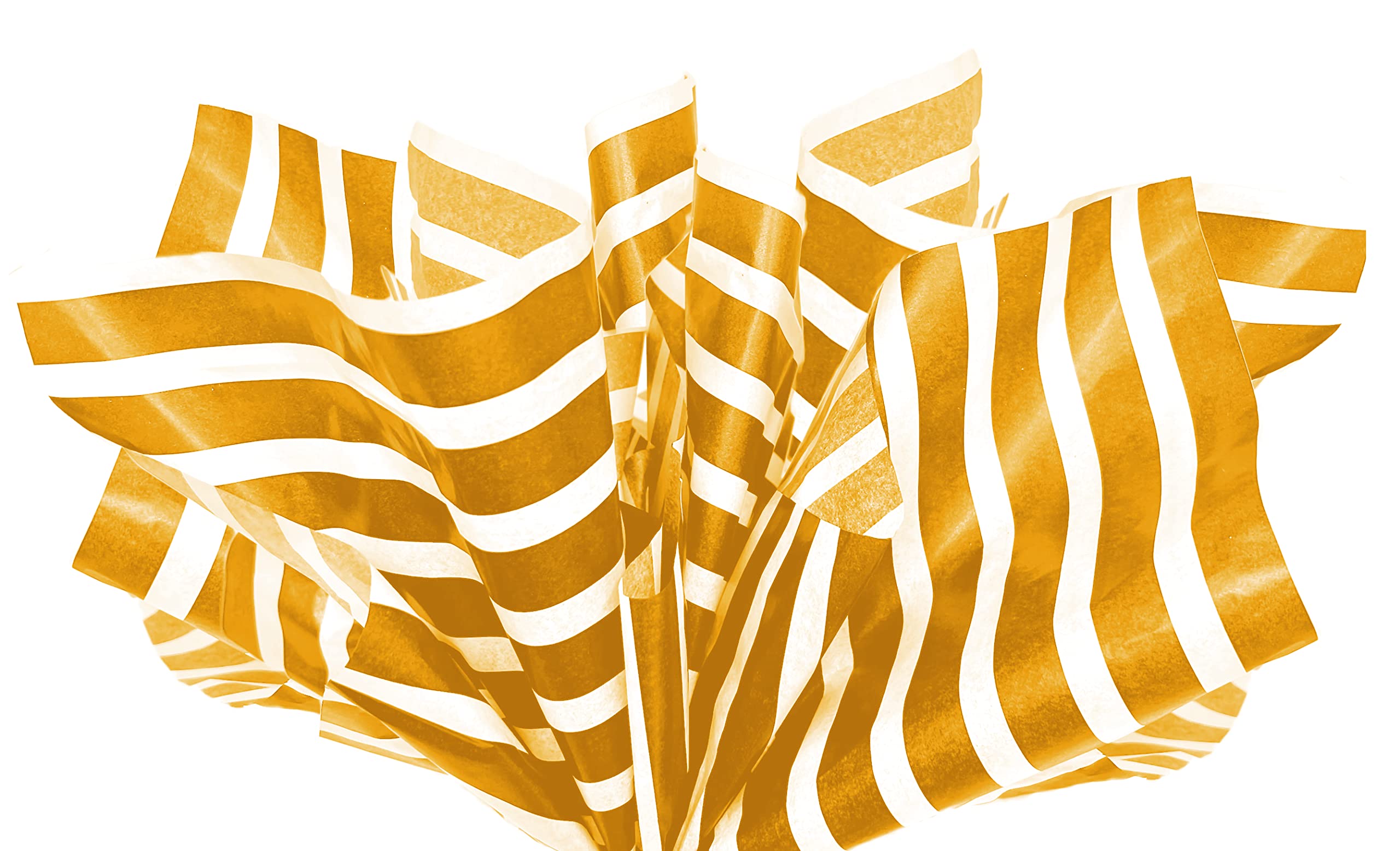 Premium Gold Stripe Gift Wrap Tissue Paper - 20