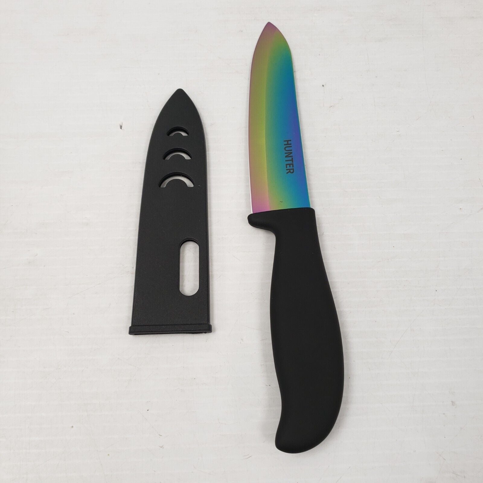 Hunter Oilslick Knife Set - 6-Piece Premium Kitchen Knives with Non-Slip Handles - Perfect for Slicing, Dicing, and Chopping Vegetables, Meat, and Fruits