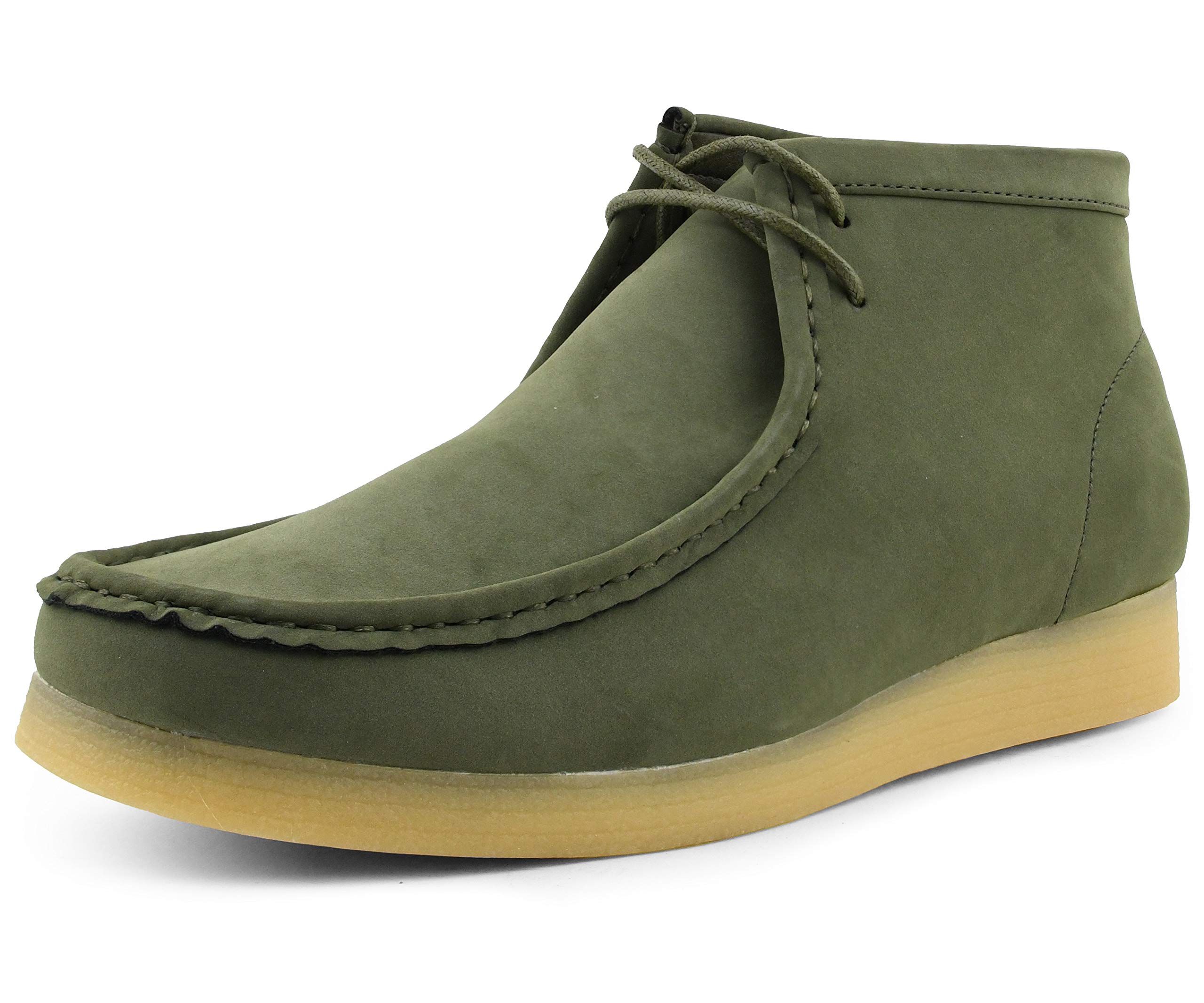 Amali Jason2 Men's Chukka Boots - High-Top Casual Suede Desert Boots with Crepe Rubber Sole | Perfect for Outdoor Adventures & Everyday Wear
