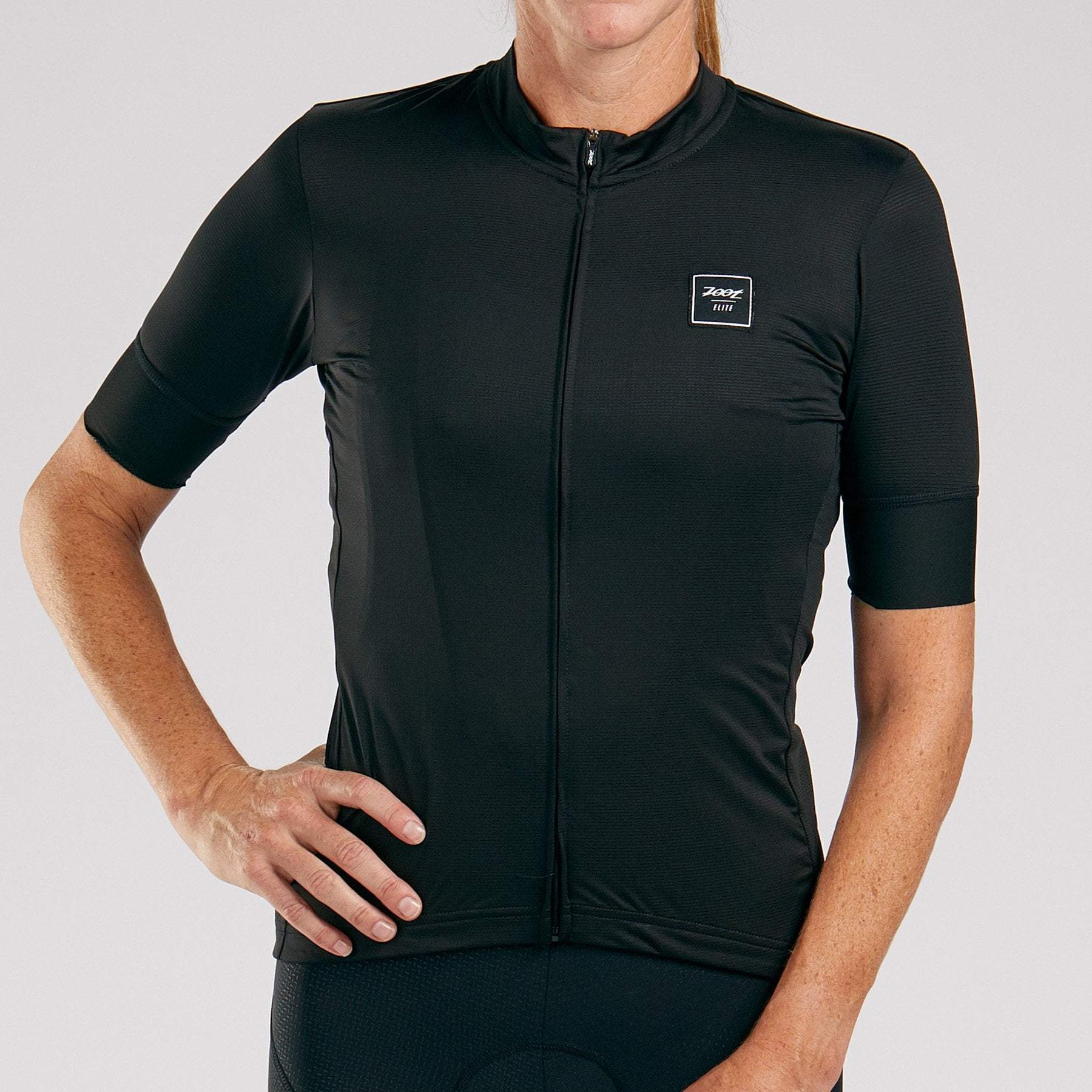 Premium Women's Cycling Aero Jersey - High-Performance Breathable Bike Shirt for Road & Mountain Biking - Black