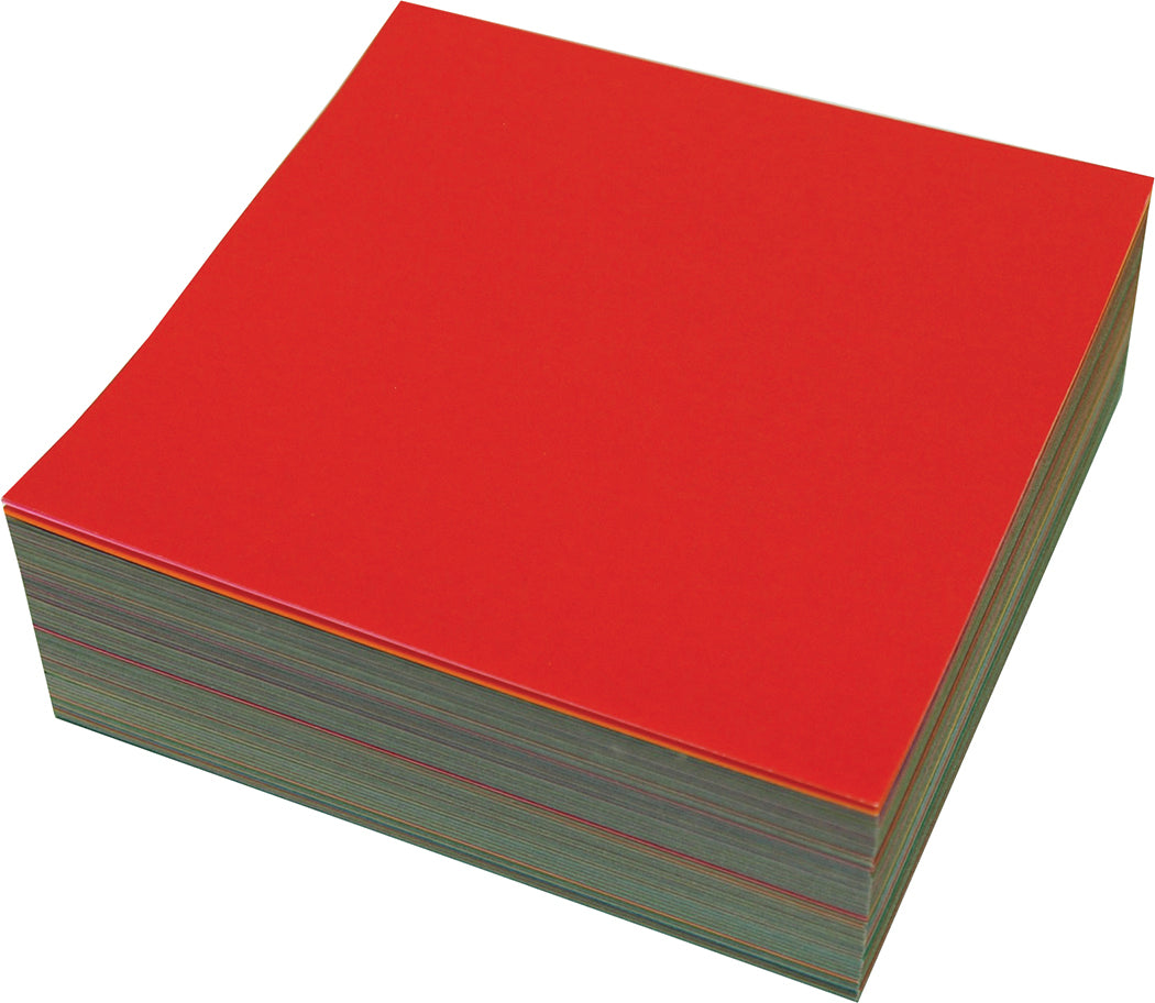 Origami Paper Value Pack - 500 Sheets, 10 Vibrant Colors, 4 Inch Square Sheets for DIY Crafts, Kids Art Projects, Classroom Activities & Gift Wrapping (OS405)