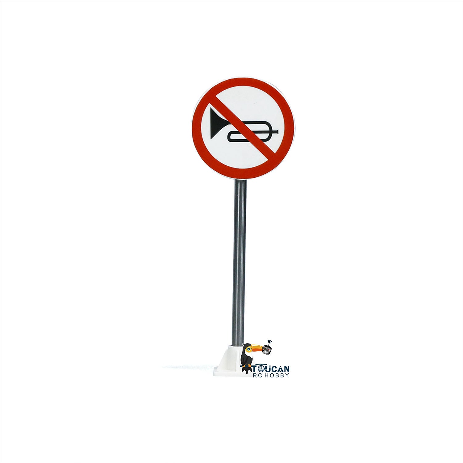1/14 Scale RC Construction Vehicle Plastic Traffic Sign Guardrail & Barrier Cones - Crash Bucket Decorative Parts for Remote Control Cars - Perfect for RC Construction Site Scenes & DIY Model Displays