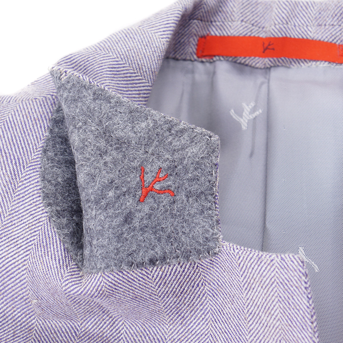 Isaia Regular Fit Herringbone Sport Coat for Men - Premium Wool Blazer for Business, Office & Formal Occasions