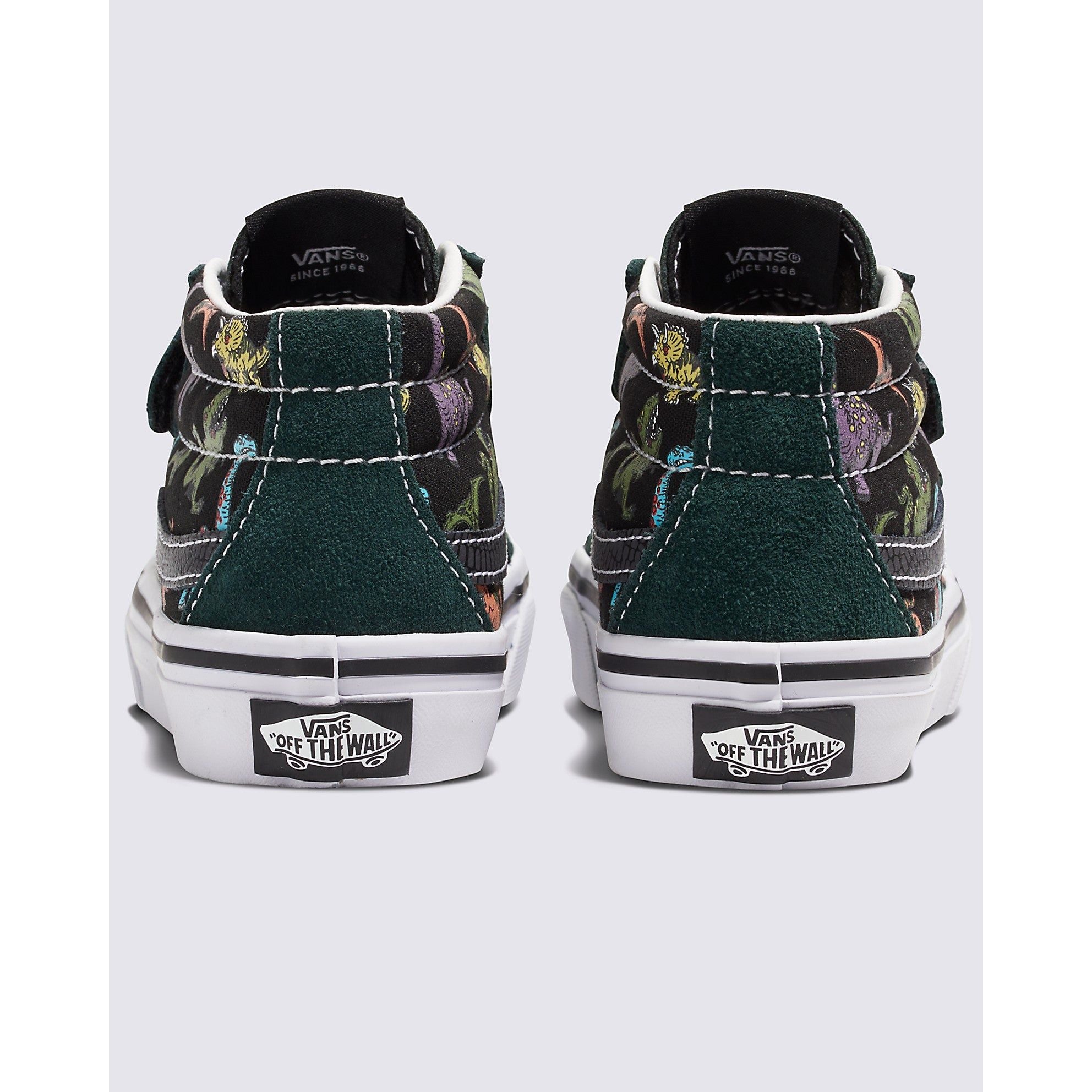 Vans Kids Sk8 Mid Reissue V Glow Shoes - Light Up Sneakers for Boys & Girls - Perfect for School, Playground & Nighttime Activities