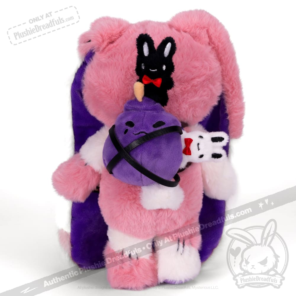 Plushie Dreadfuls Borderline Personality Disorder Rabbit - Soft Stuffed Animal Toy for Mental Health Awareness, Comfort & Therapy | Perfect Gift for BPD Support, Anxiety Relief & Emotional Healing