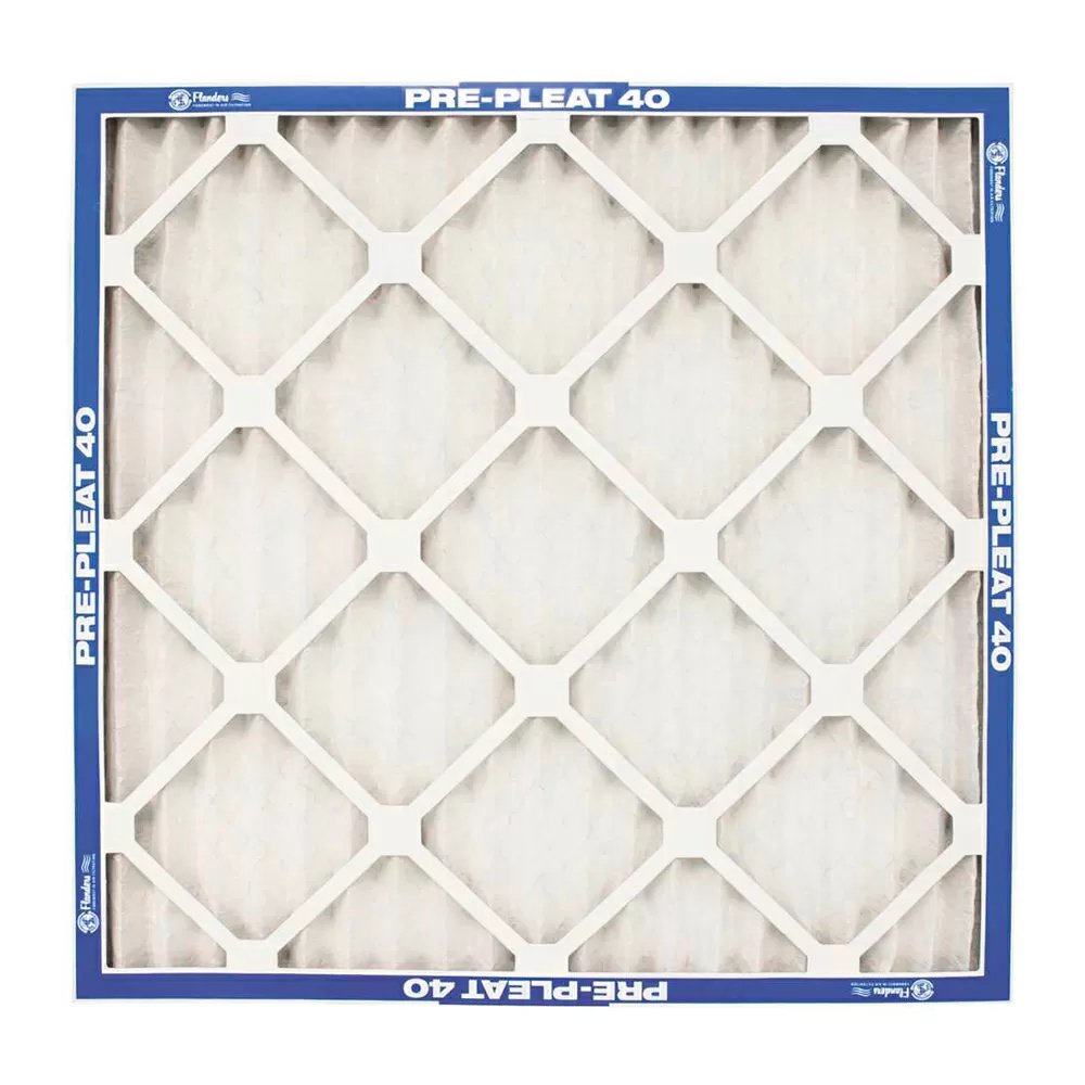 Flanders® 2 Pleated Air Filter 16x24x2 MERV 8 - High Efficiency HVAC Furnace AC Air Filter for Home & Office - Traps Dust, Pollen, Pet Dander - Lasts 3-6 Months