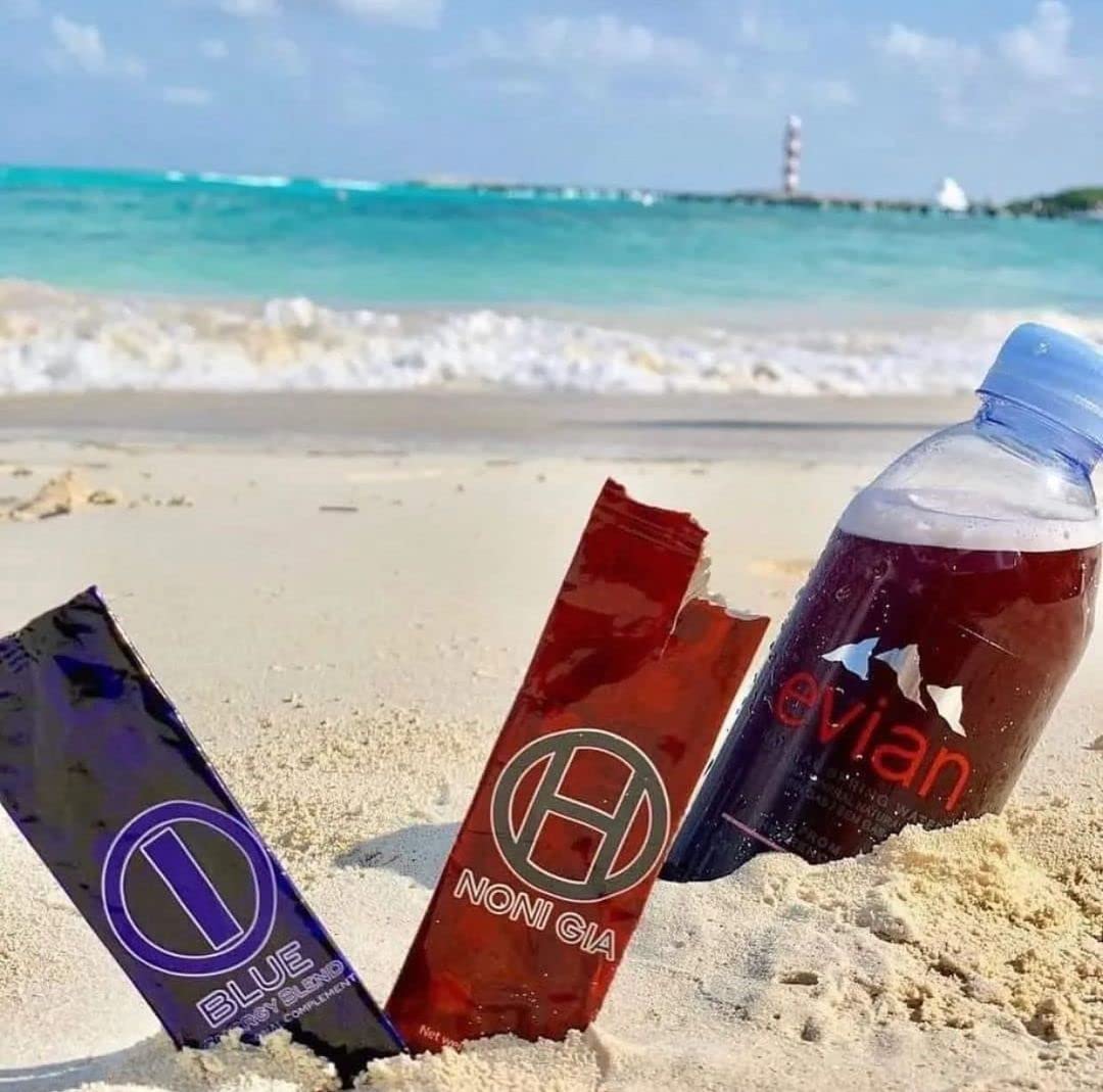I BLUE + I PINK + NONI GIA Energy Drink - Boost Energy, Support Health & Fitness, Aid Weight Loss | Perfect for Workouts, Study Sessions & Active Lifestyles